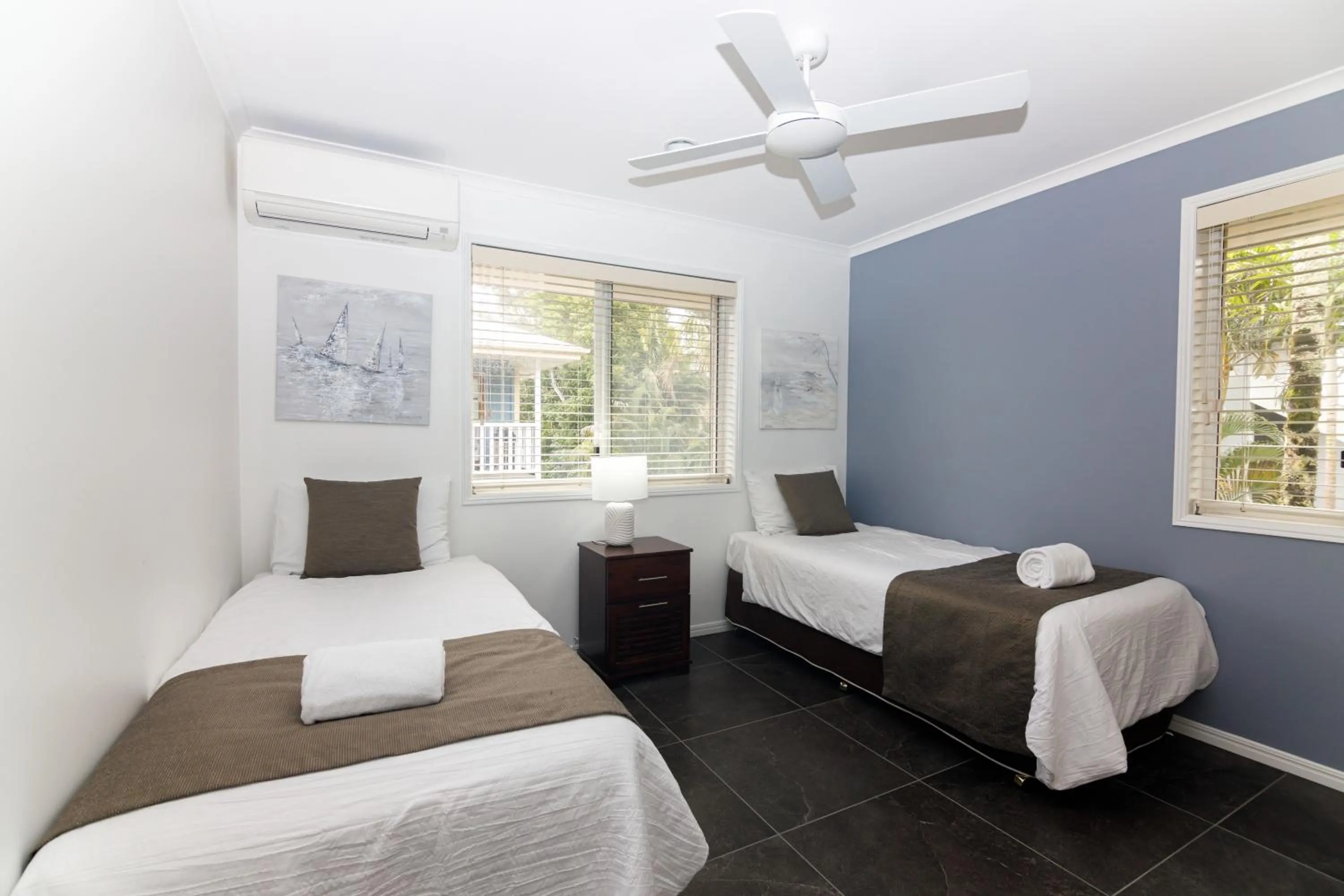 Bed in Sandy Beach Resort