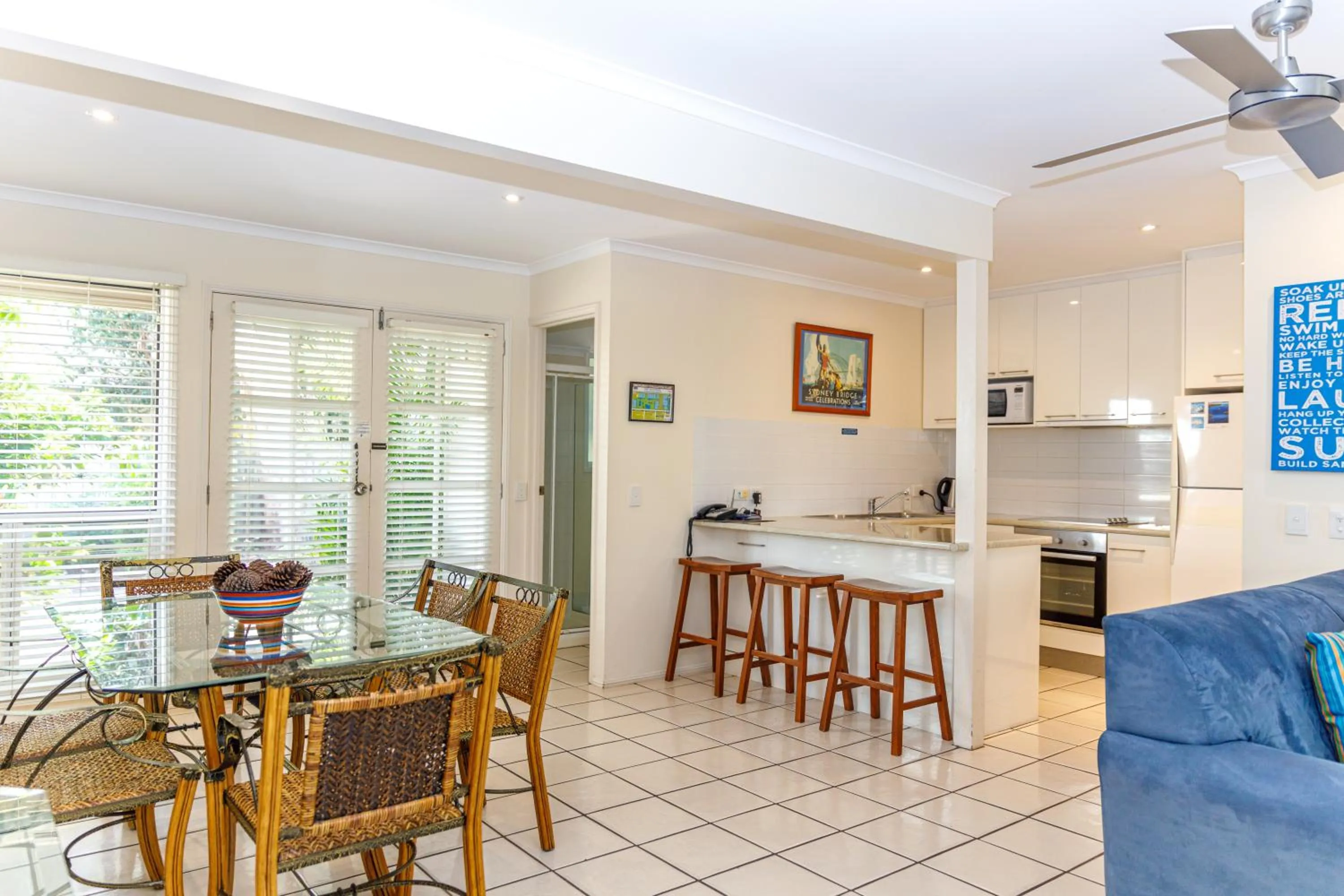 Dining area in Sandy Beach Resort