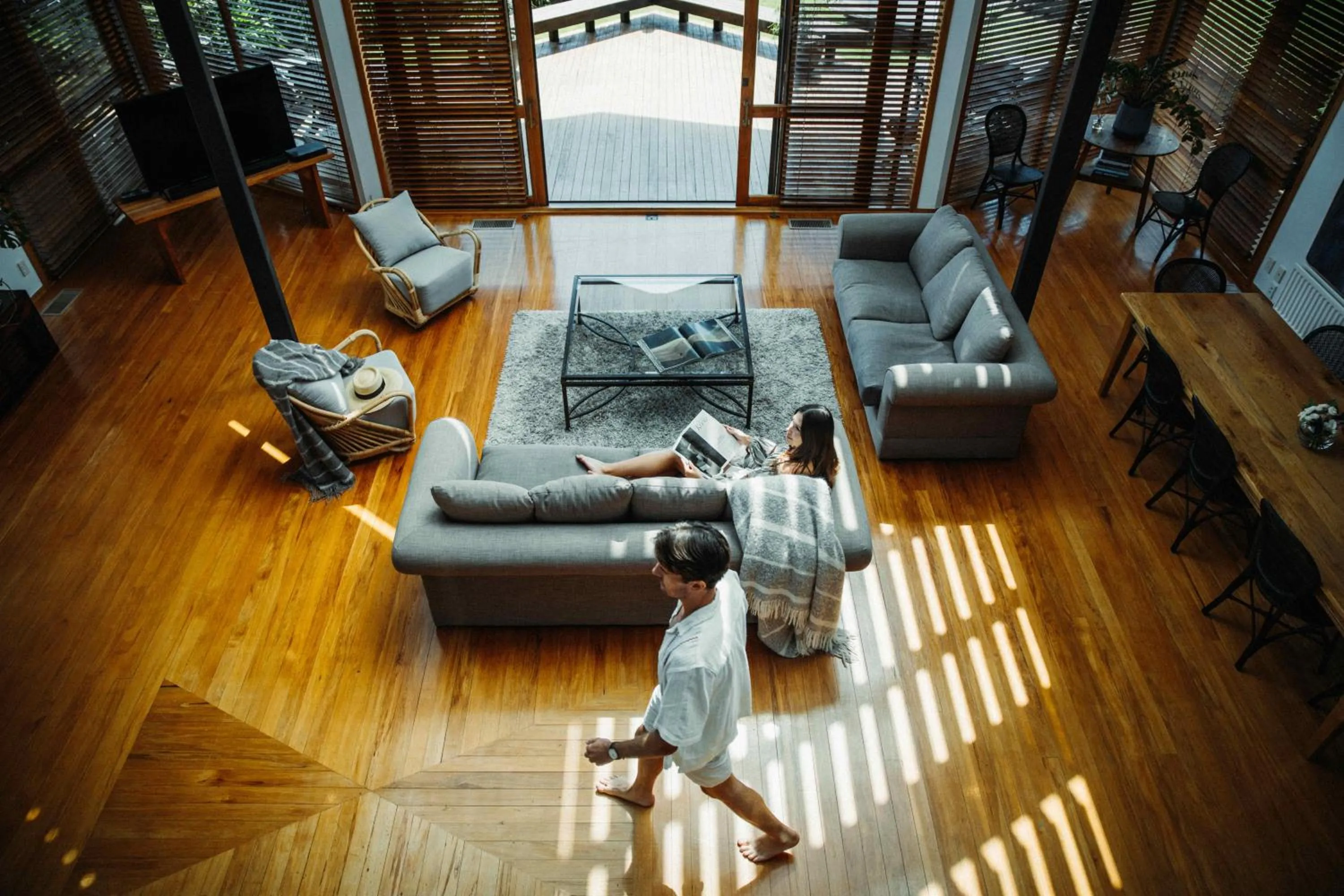 Living room in Eagles Nest