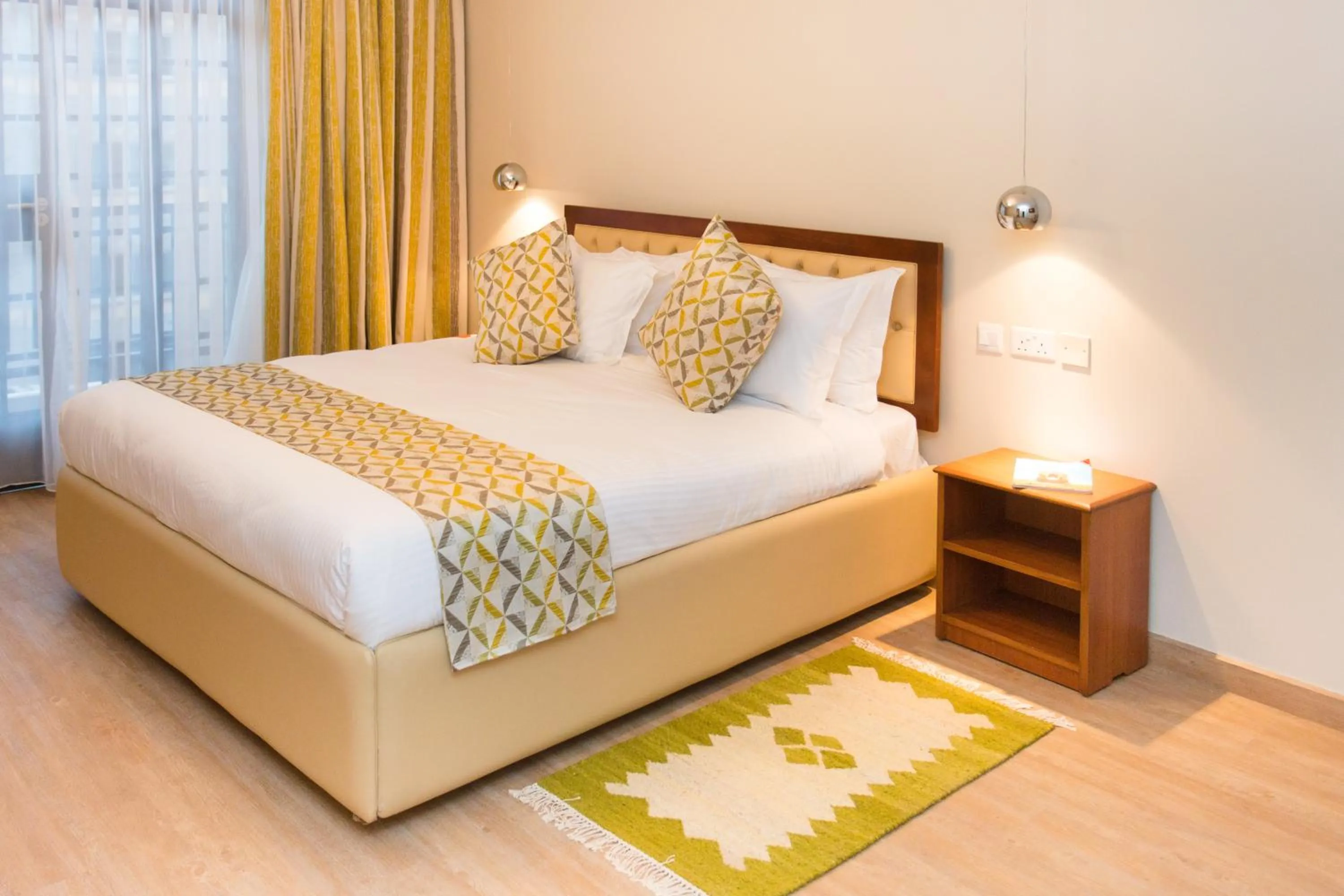 Bedroom, Bed in Cozy Residences by Trianum