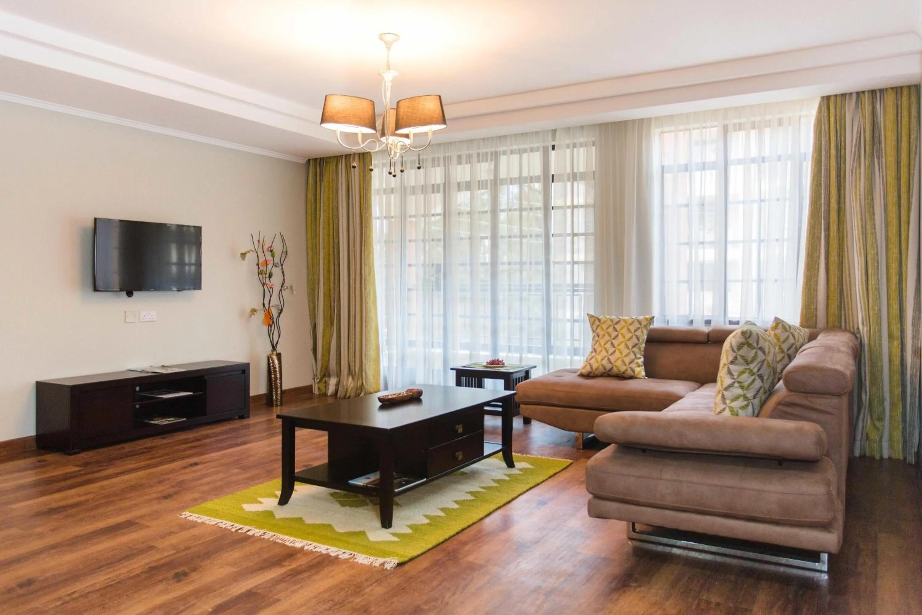 Seating area in Cozy Residences by Trianum