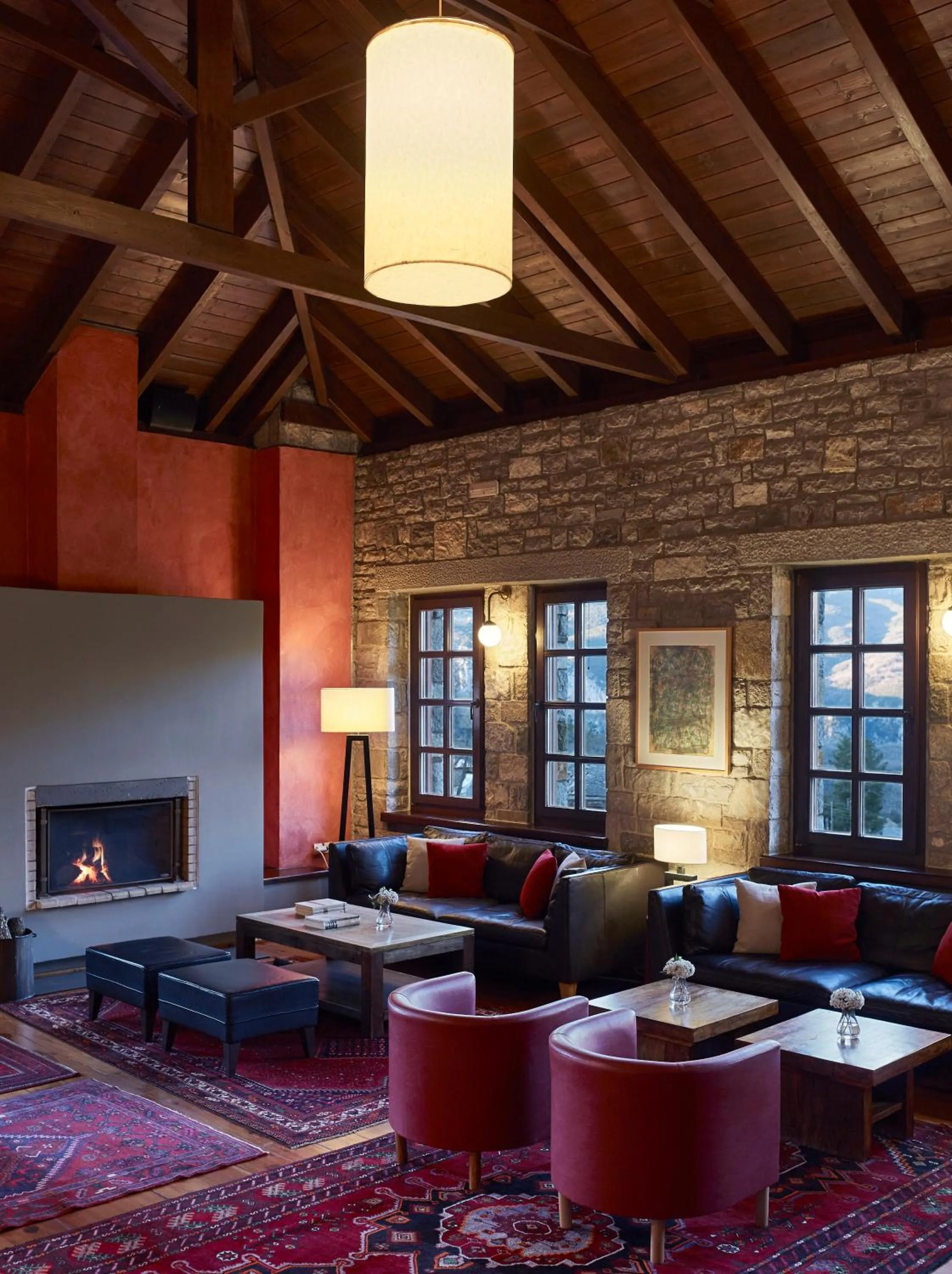 Lobby or reception in Aristi Mountain Resort