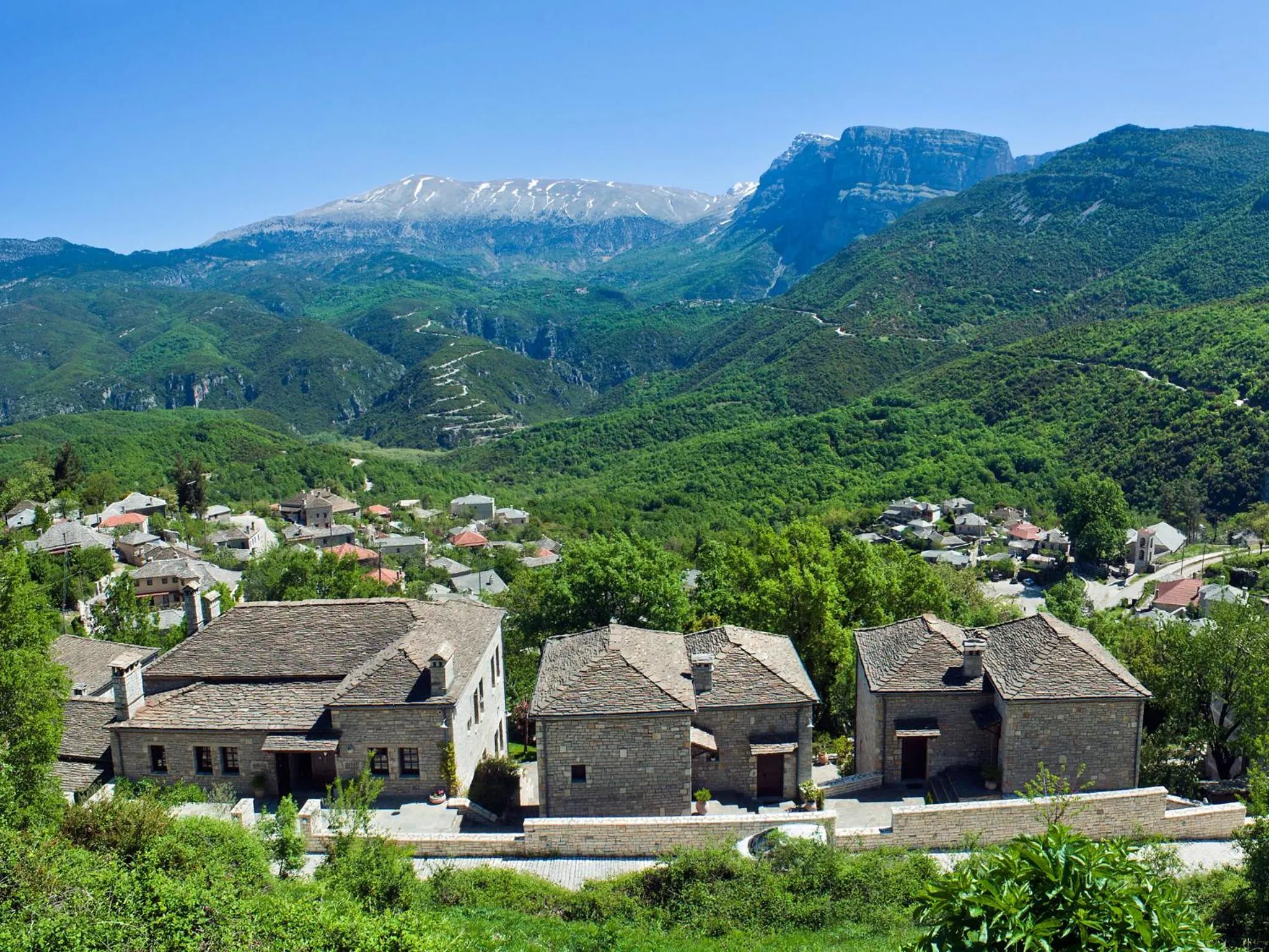 Facade/entrance in Aristi Mountain Resort