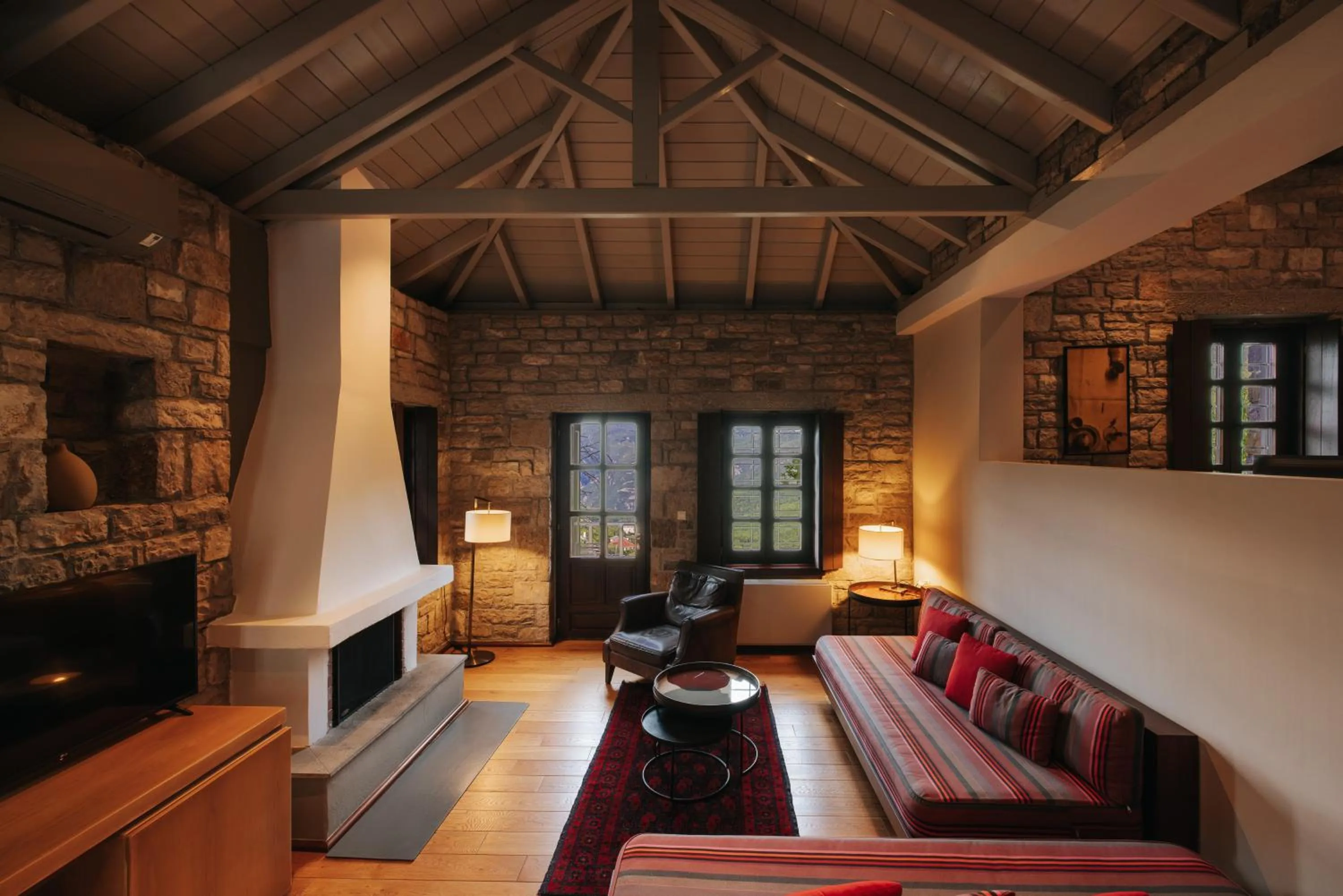 Seating area in Aristi Mountain Resort