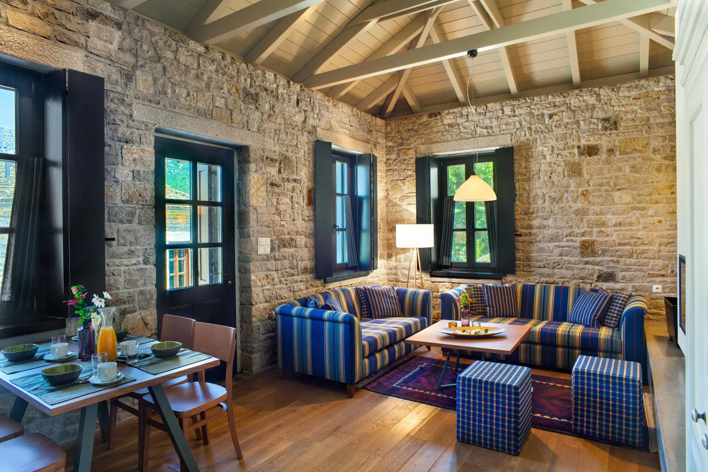 Living room in Aristi Mountain Resort