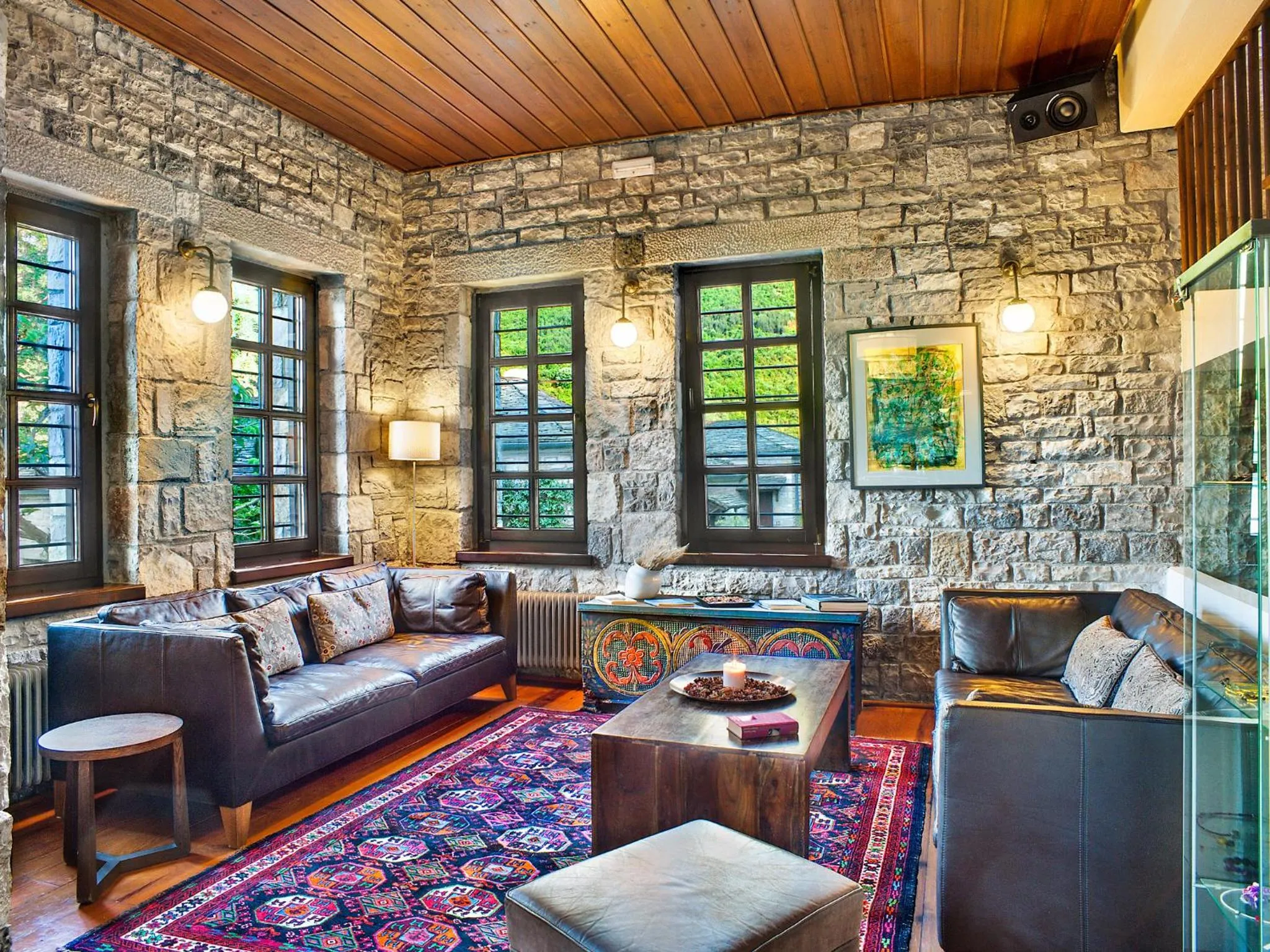 Living room in Aristi Mountain Resort