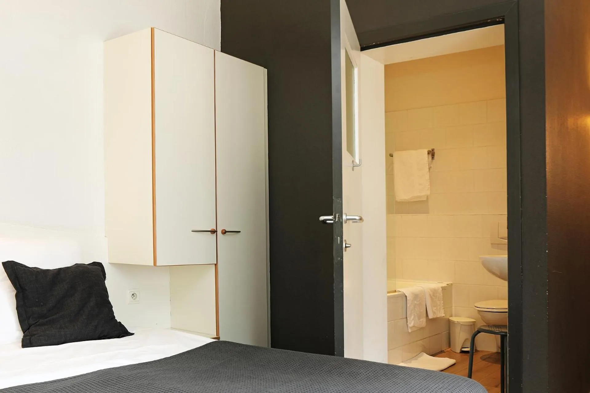 Bed in Hotel De Loft