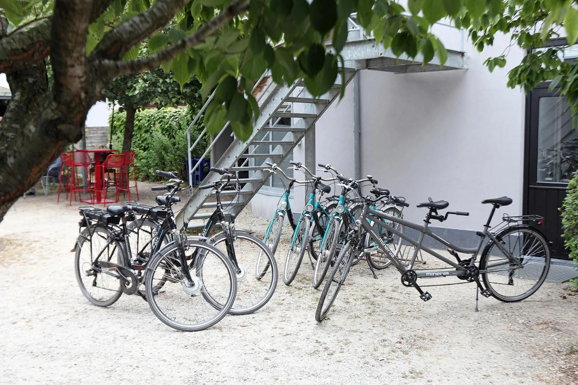Cycling in Hotel De Loft