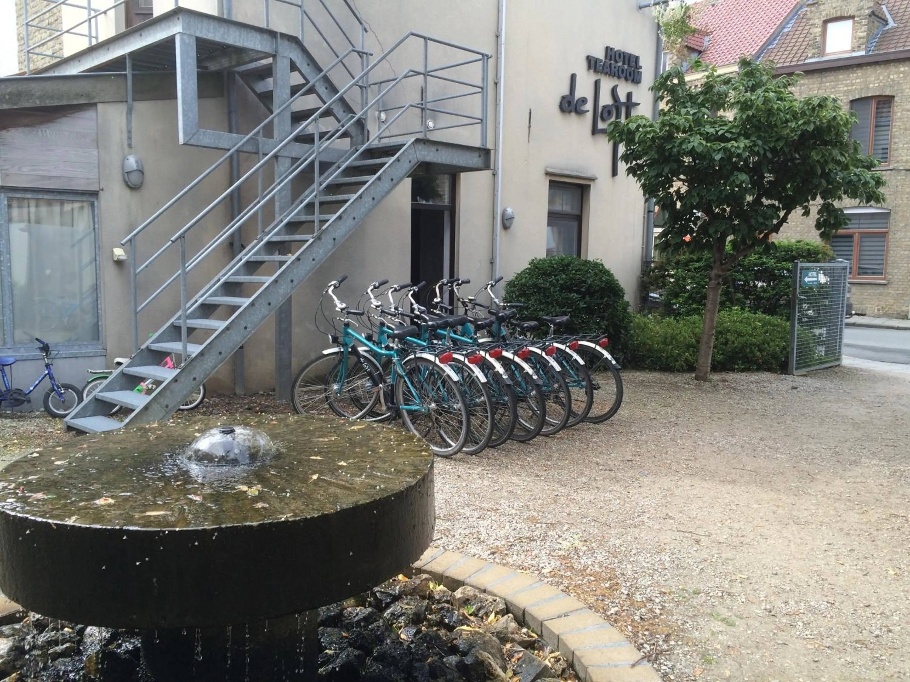 Facade/entrance in Hotel De Loft