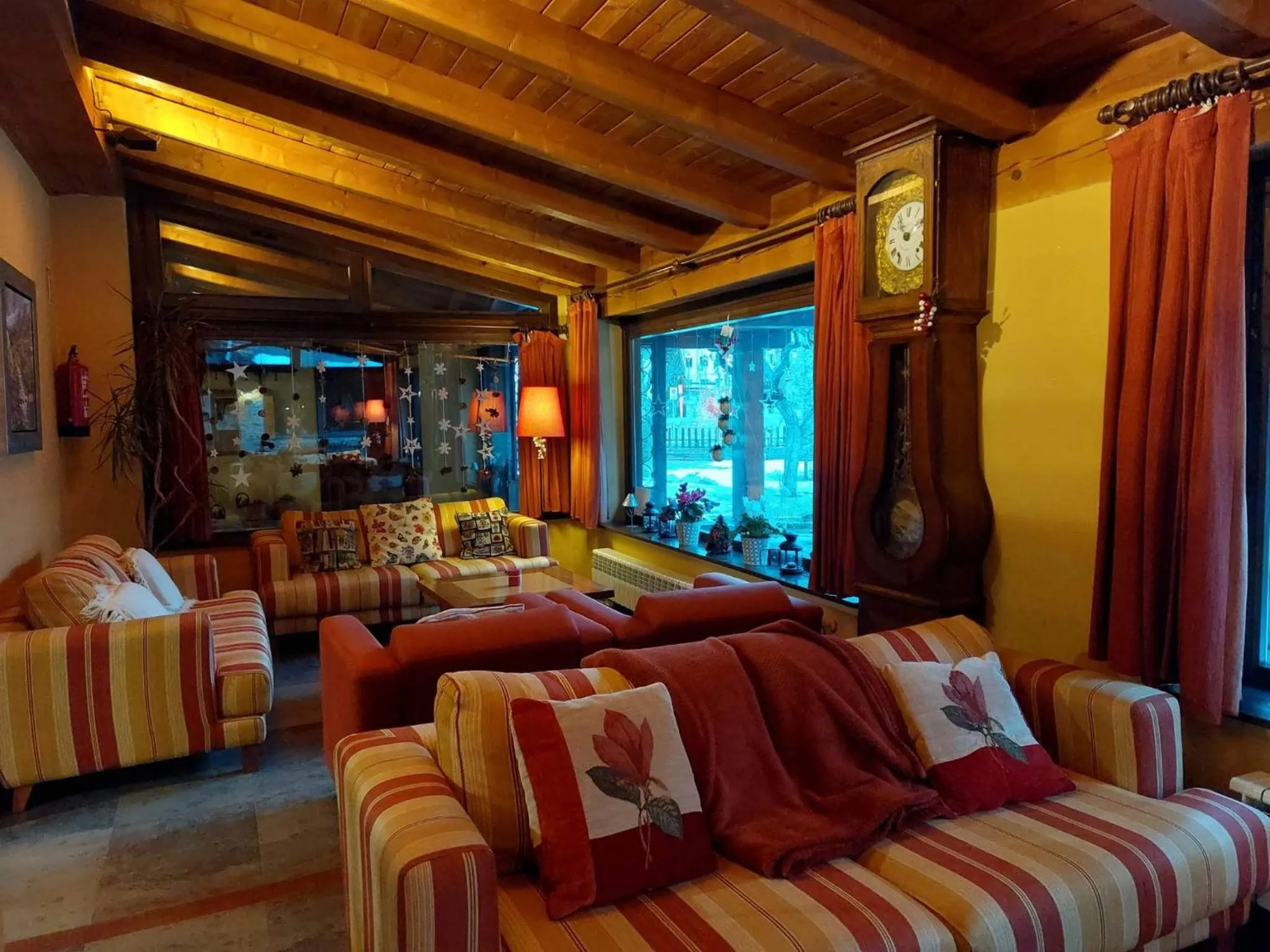 Lobby or reception in Hotel Saurat