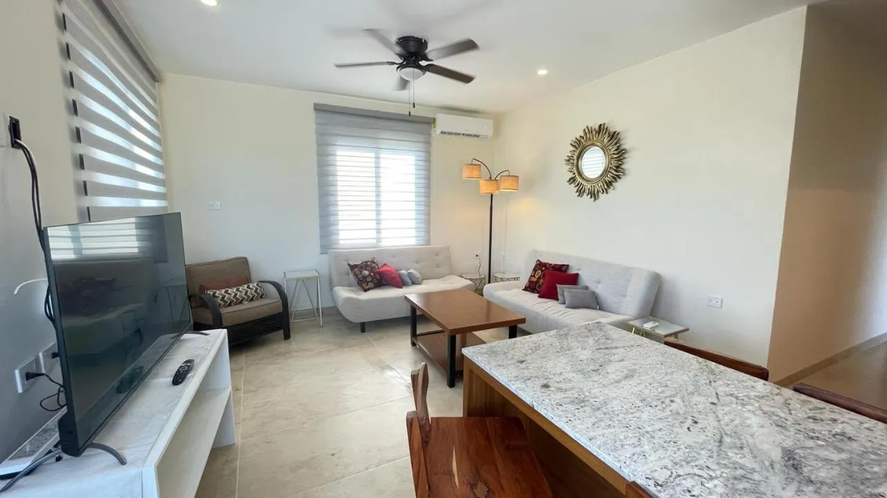 Living room in Hotel Playa La Media Luna