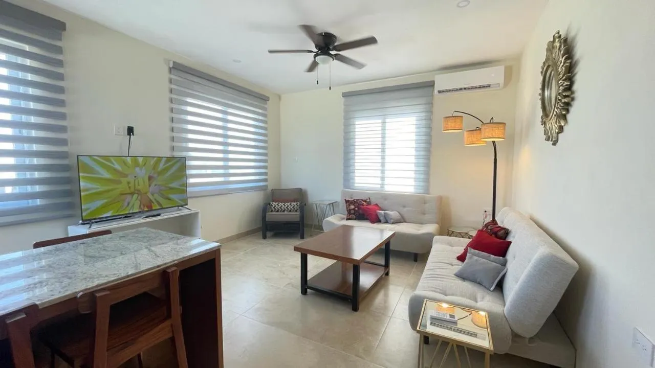 Living room in Hotel Playa La Media Luna