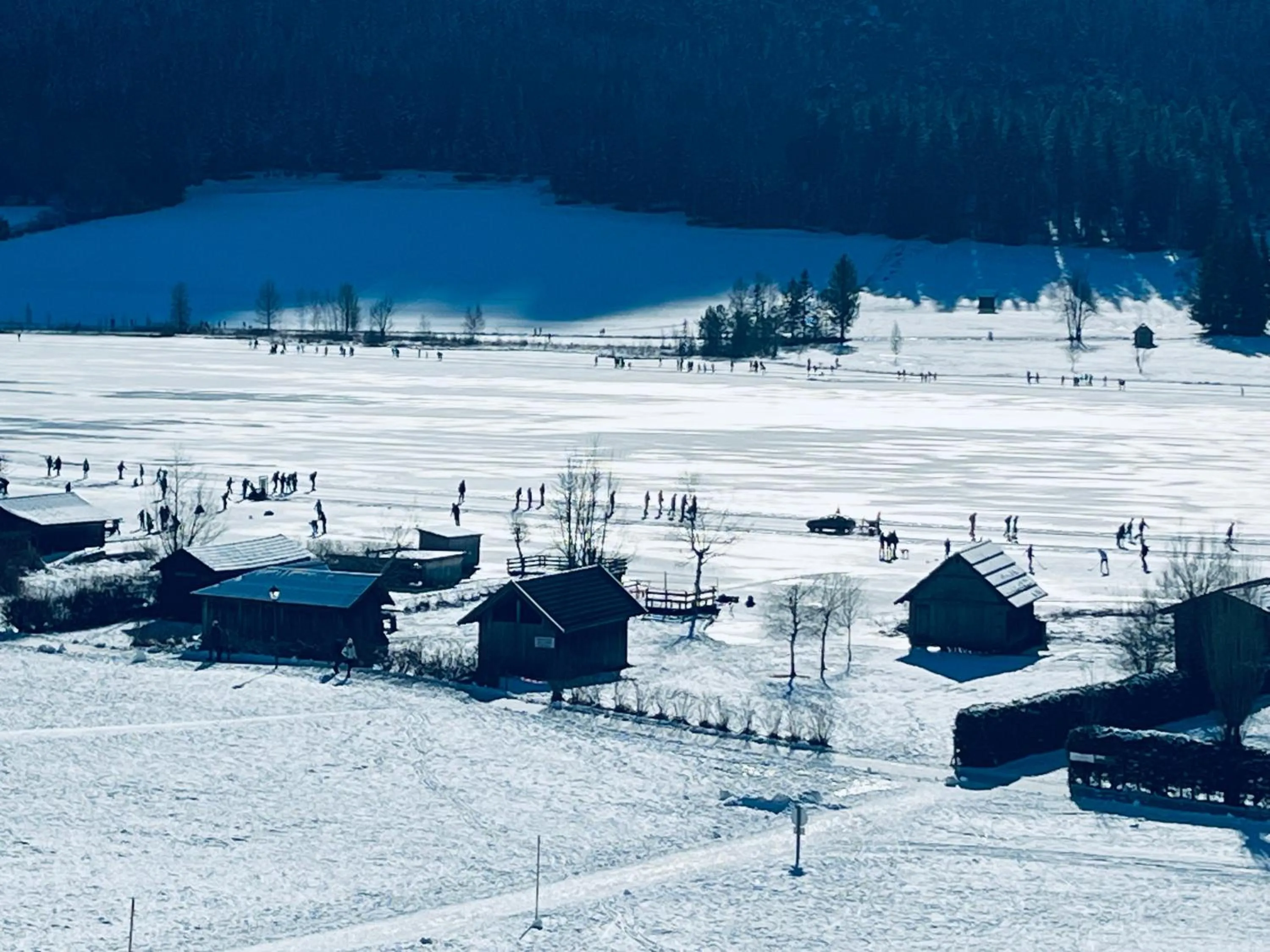 View (from property/room) in Kolbitsch am Weissensee ein Seeblick der verzaubert B&B