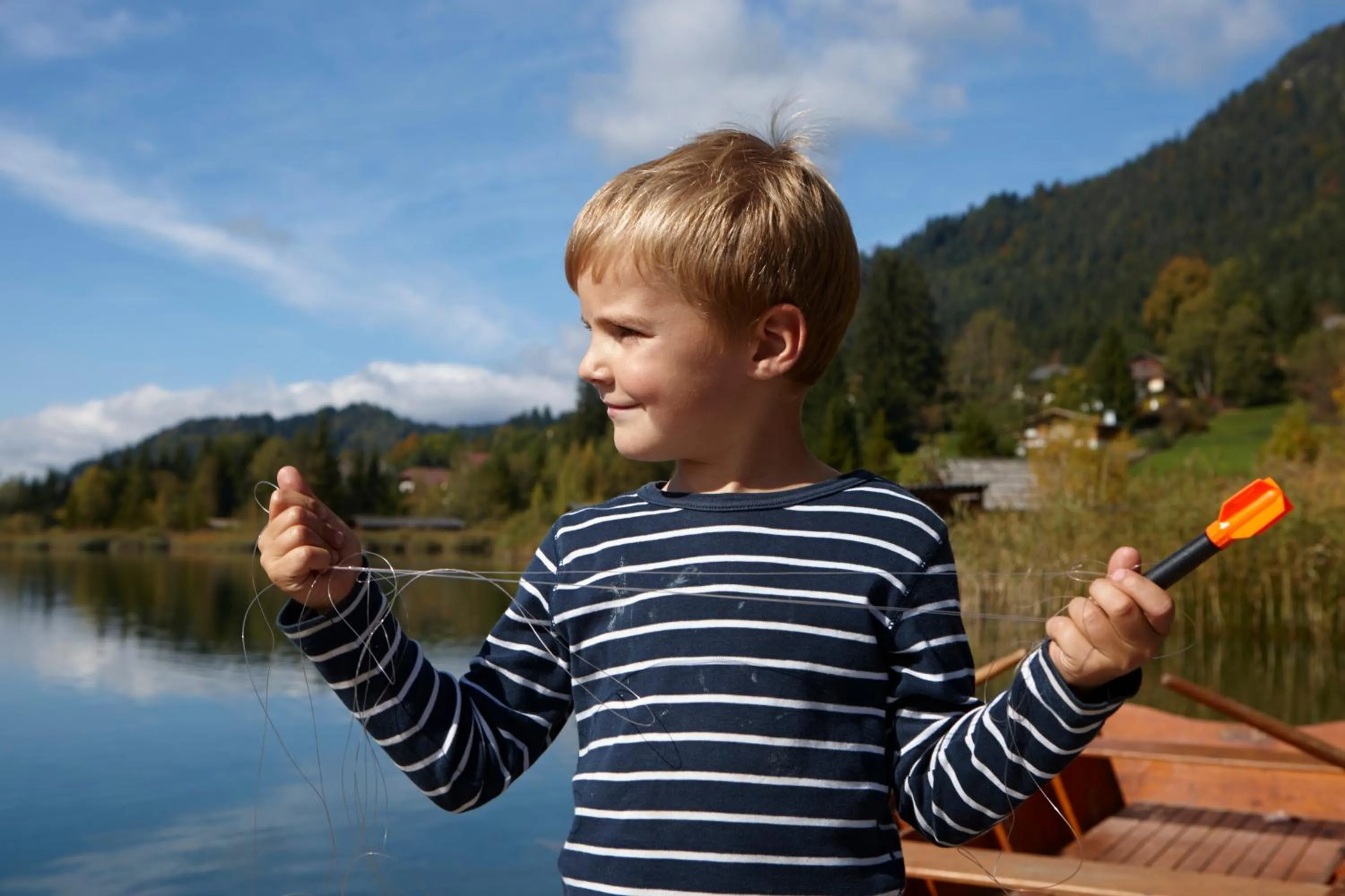 Fishing in Kolbitsch am Weissensee ein Seeblick der verzaubert B&B