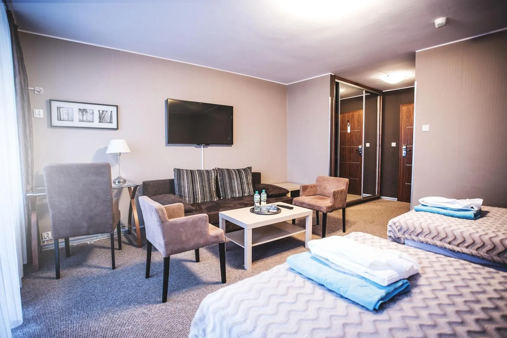 Bed in Hotel New Wave