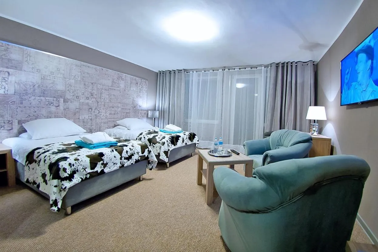 Bed in Hotel New Wave