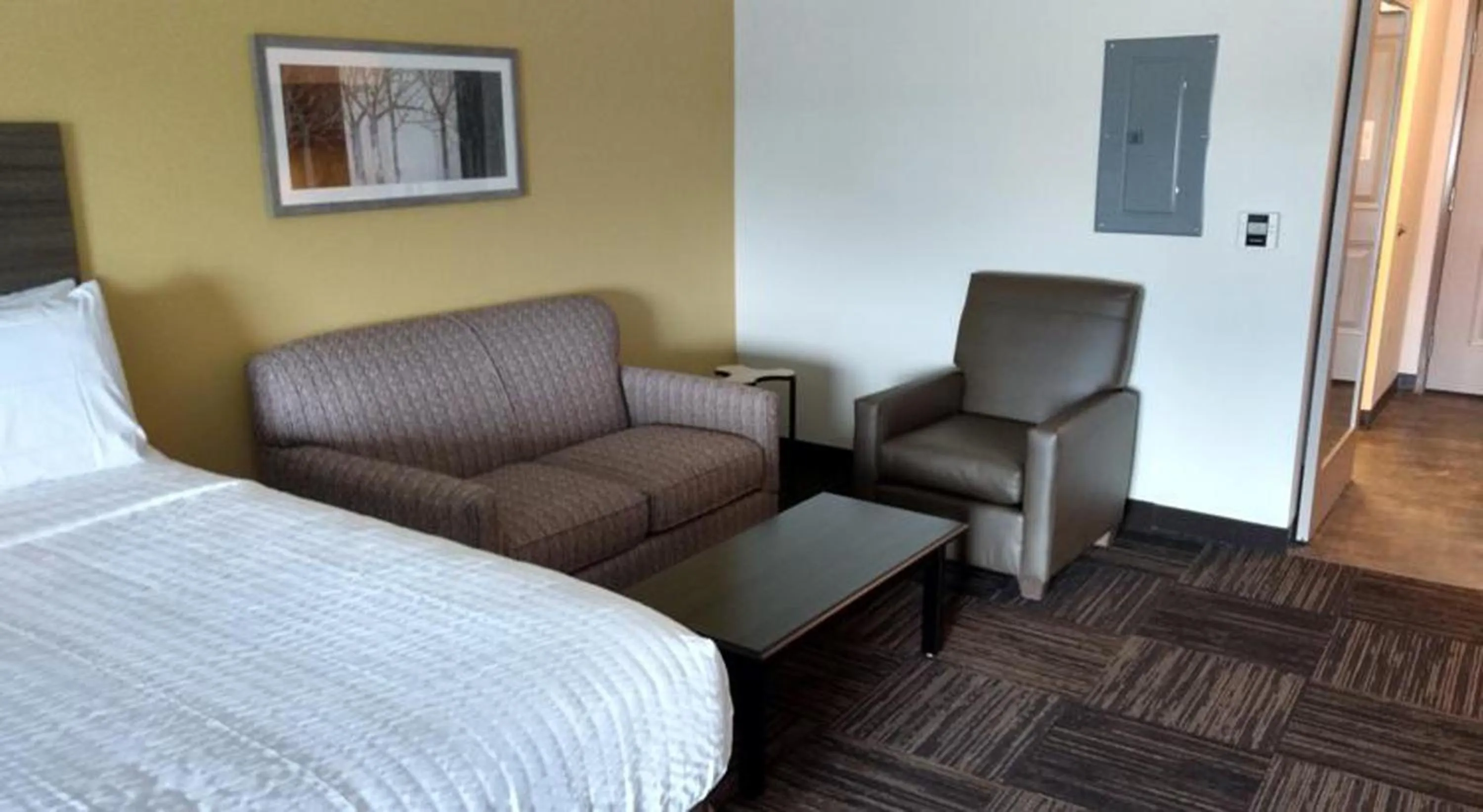 Bed in Extended Stay America Suites - Rock Hill