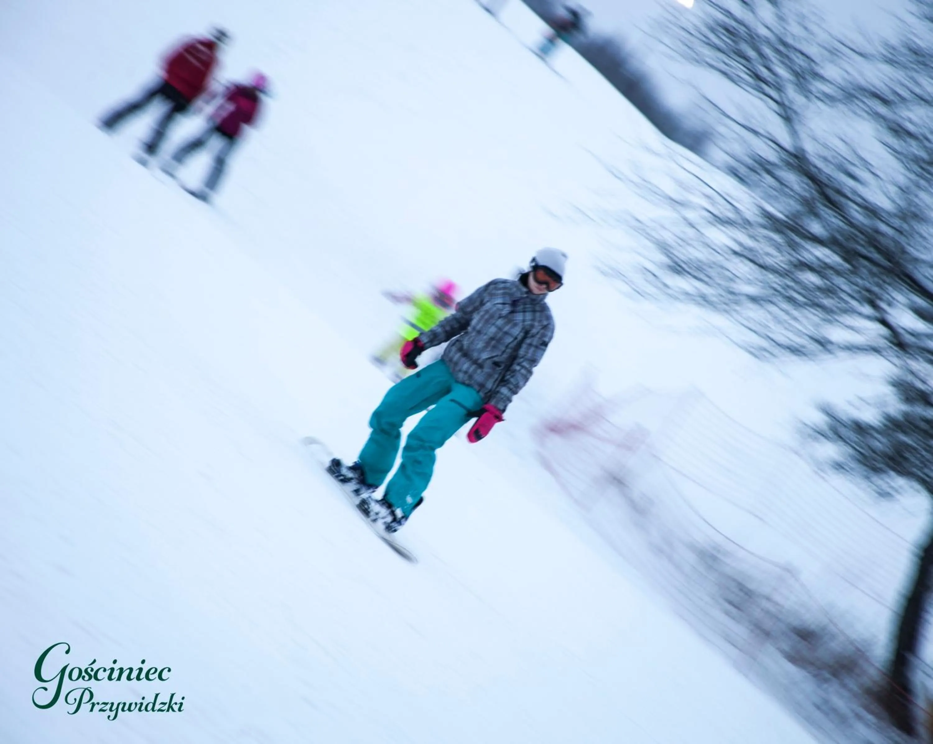 Skiing in Gościniec Przywidzki