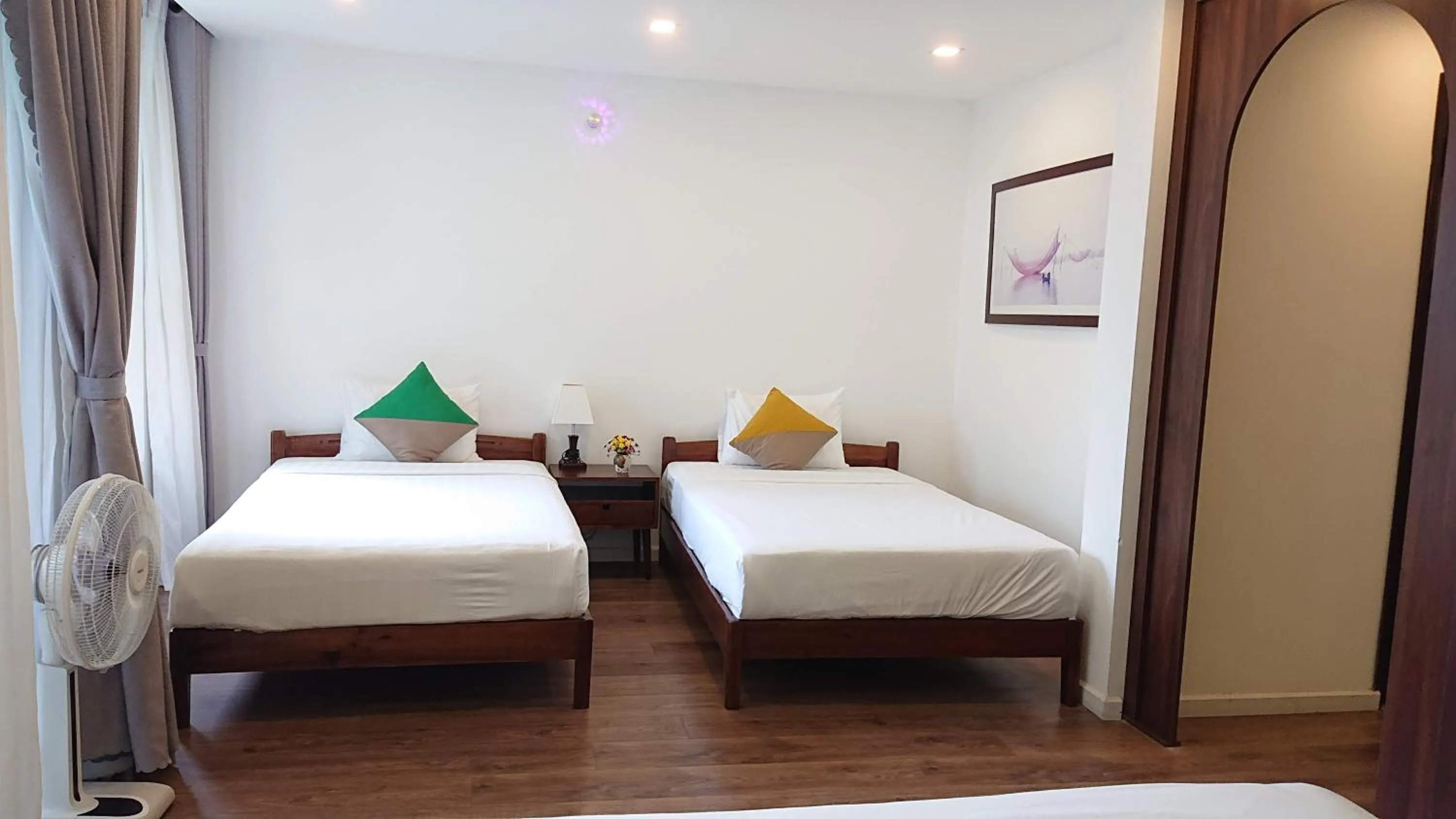 Bed in Hoi An Four Seasons Villa