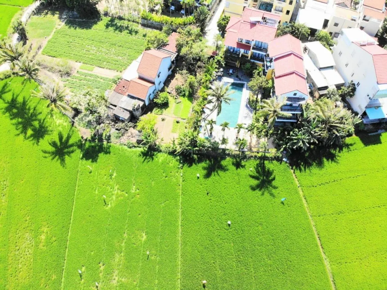 Bird's eye view in Hoi An Four Seasons Villa
