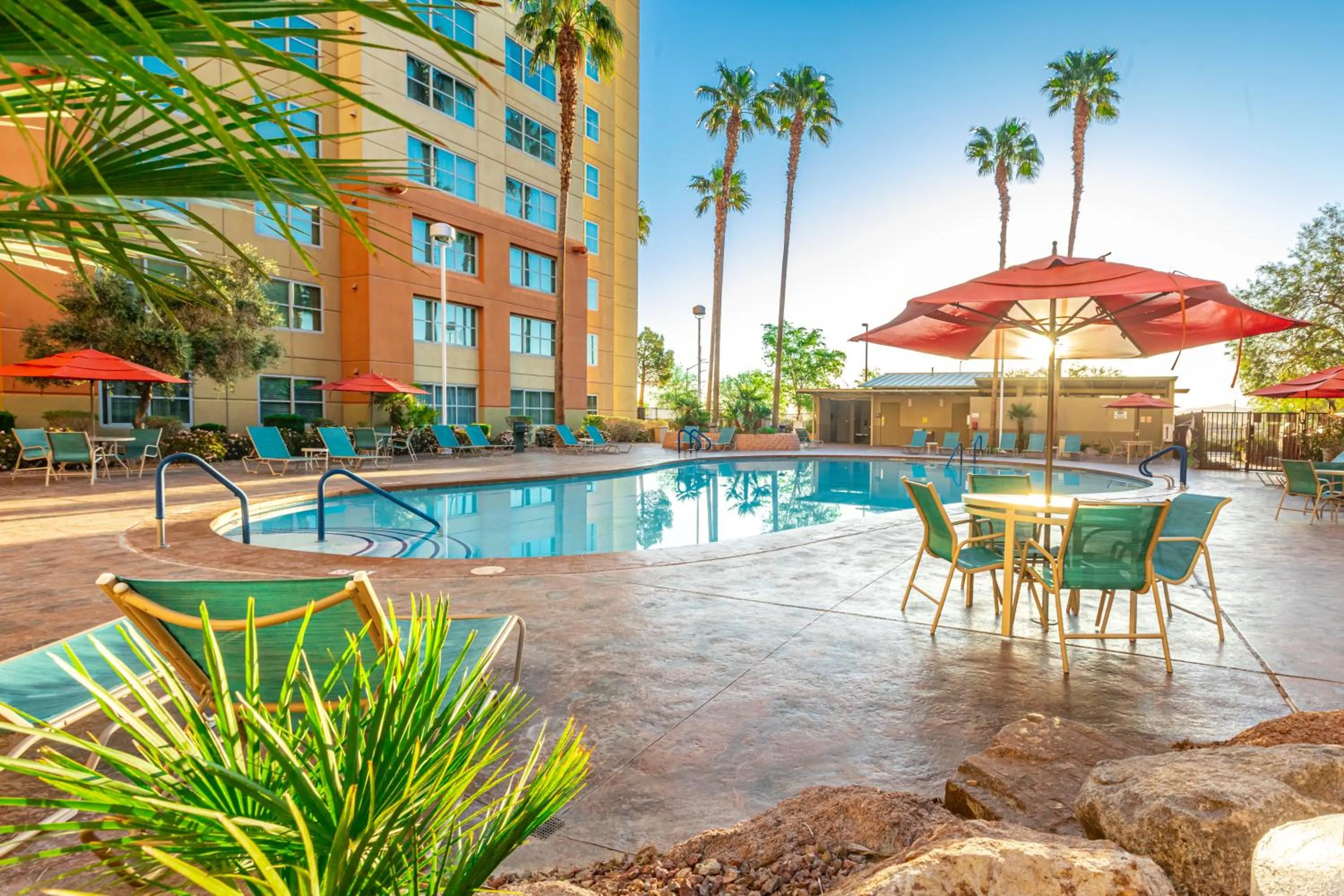 Swimming pool in The Grandview at Las Vegas