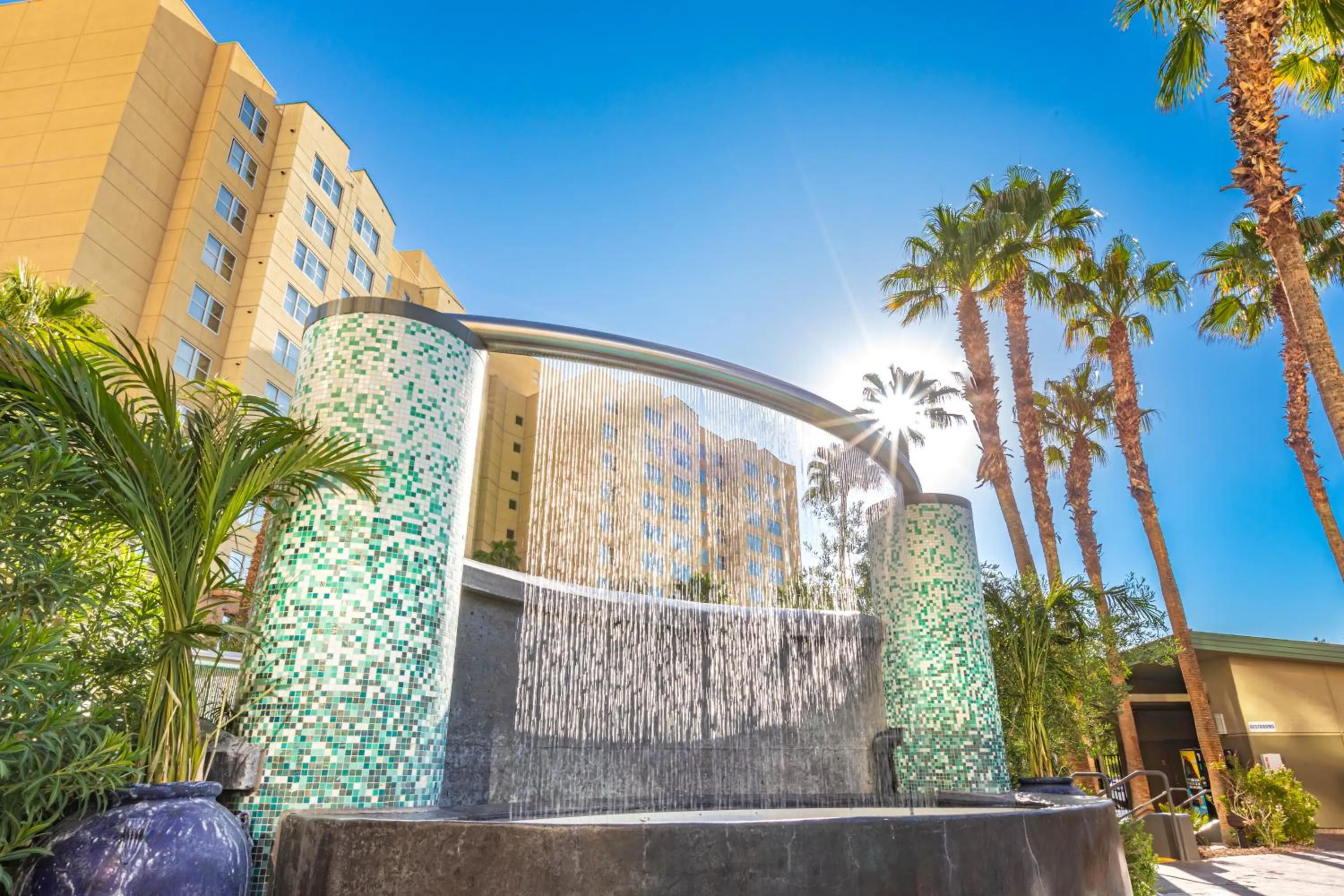 Swimming pool in The Grandview at Las Vegas