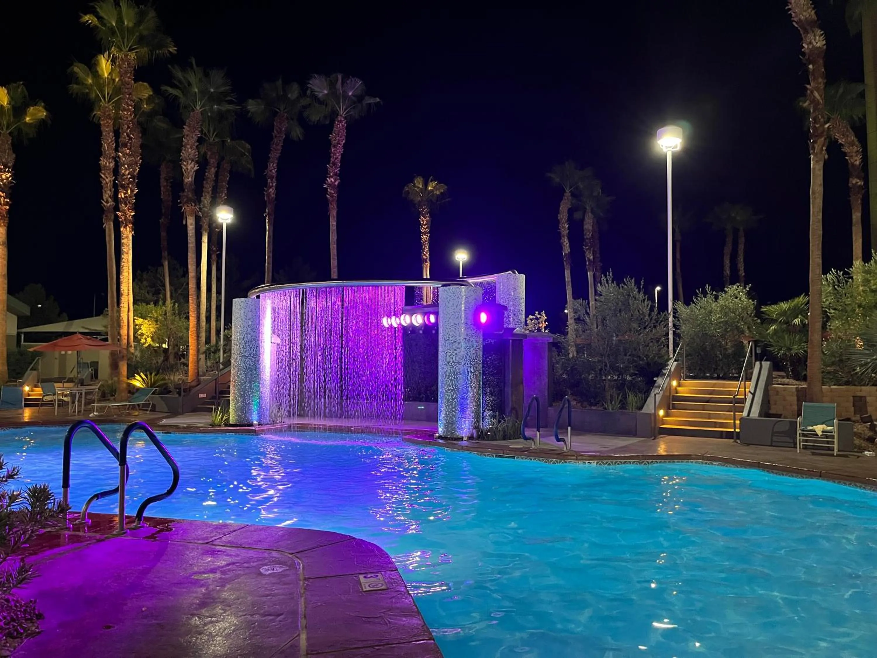 Night in The Grandview at Las Vegas