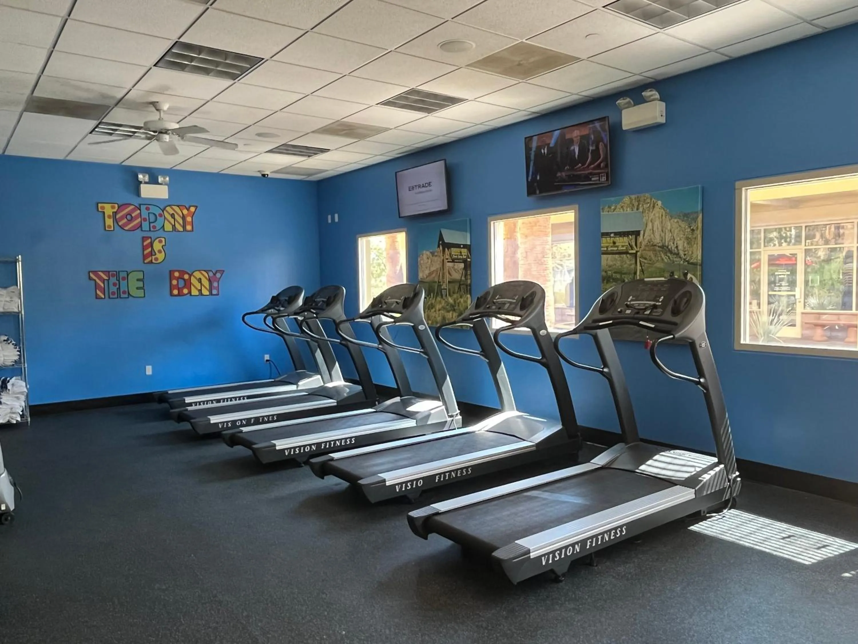 Fitness centre/facilities in The Grandview at Las Vegas