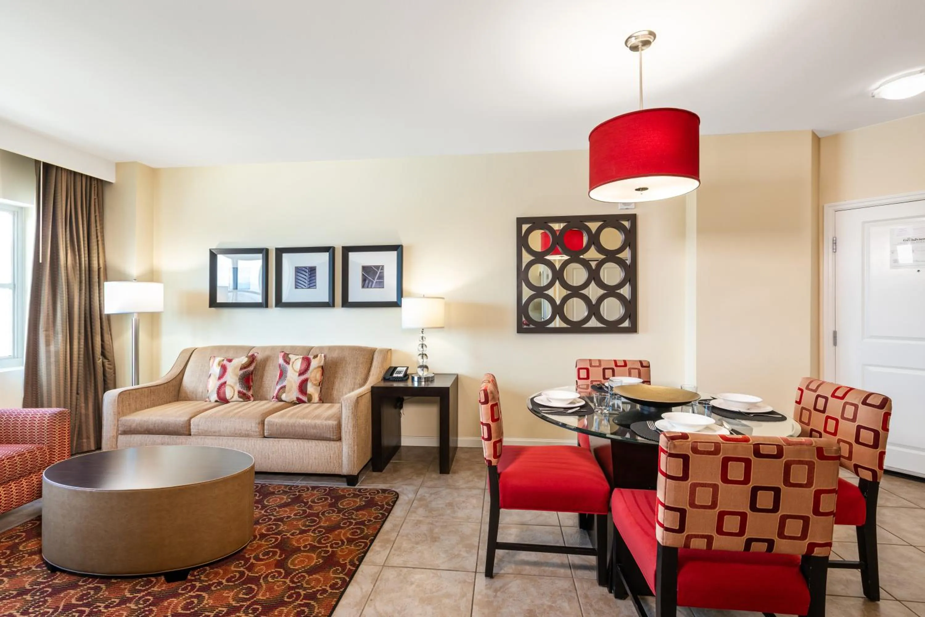 Dining area in The Grandview at Las Vegas