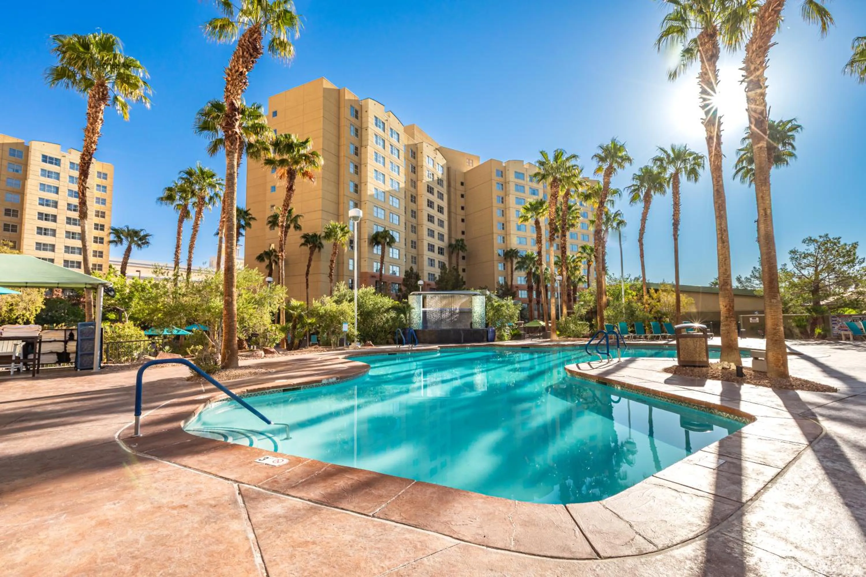 Swimming pool in The Grandview at Las Vegas