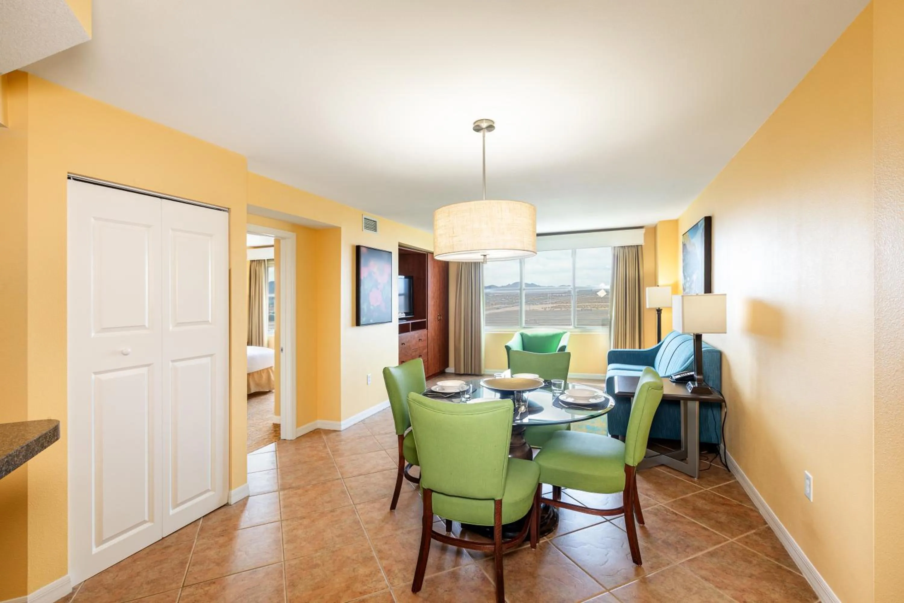 Dining area in The Grandview at Las Vegas