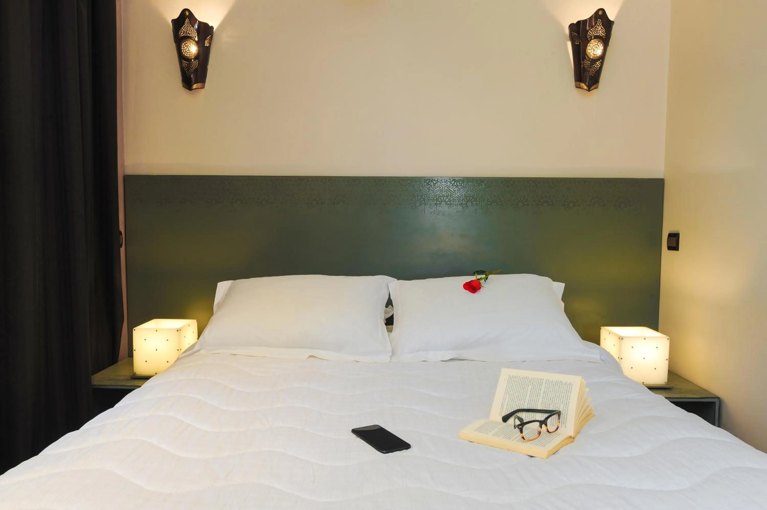 Decorative detail, Bed in Appart-Hotel Amina Resort & Spa