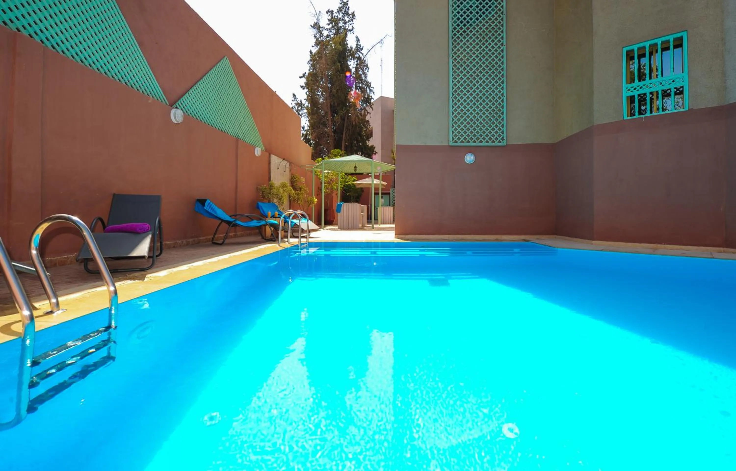 Swimming pool in Appart-Hotel Amina Resort & Spa