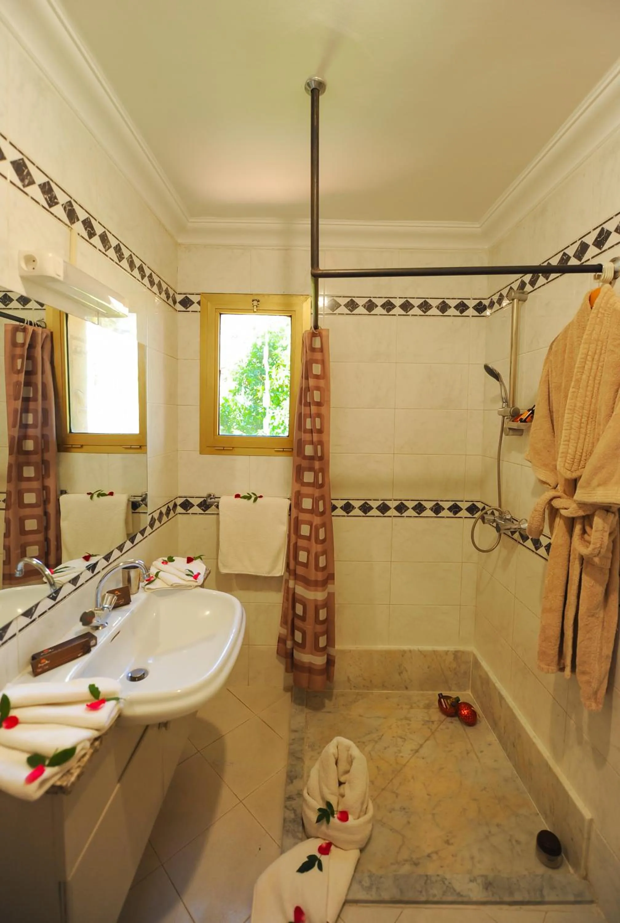 Bathroom in Appart-Hotel Amina Resort & Spa