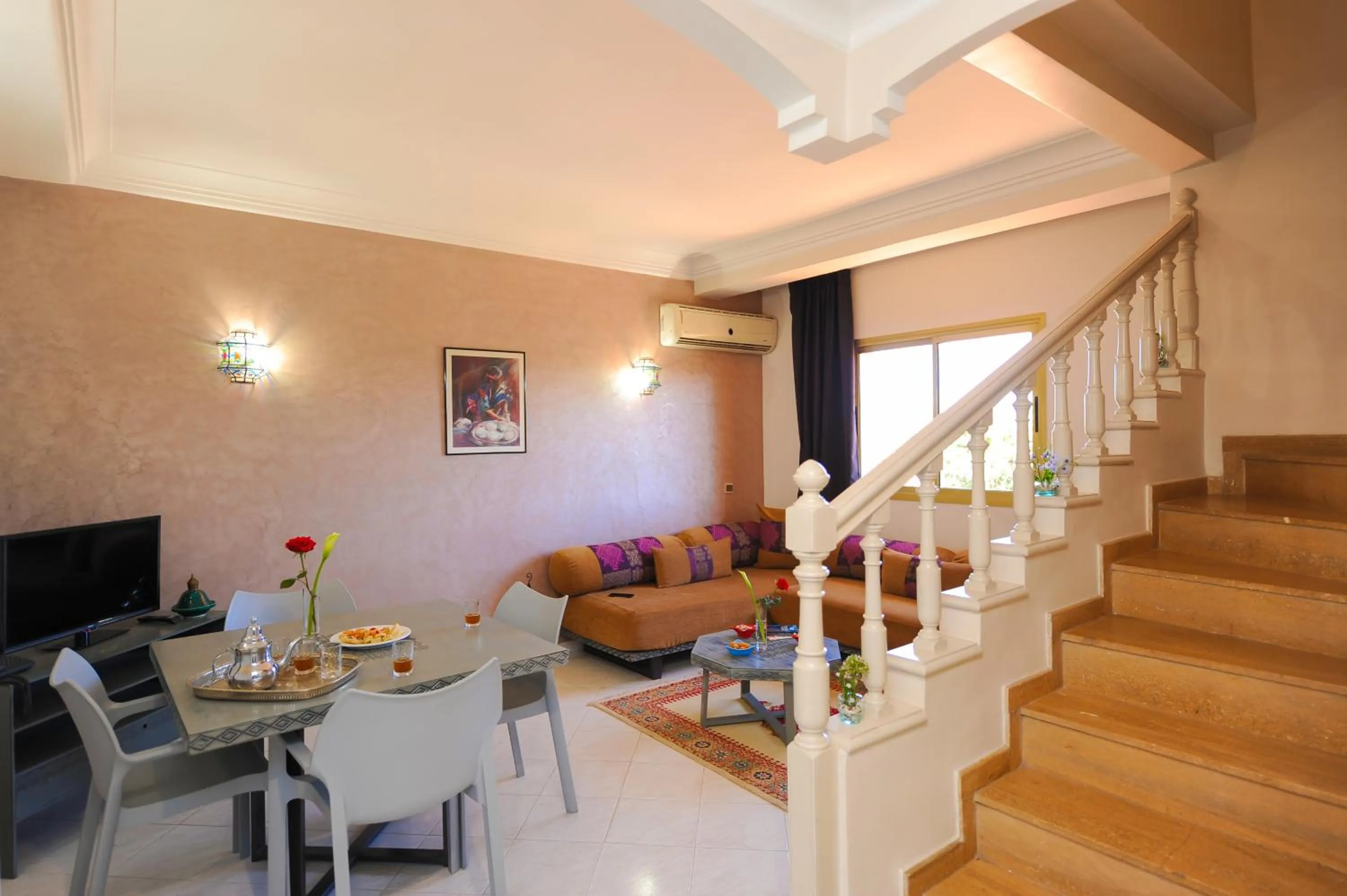 Living room in Appart-Hotel Amina Resort & Spa