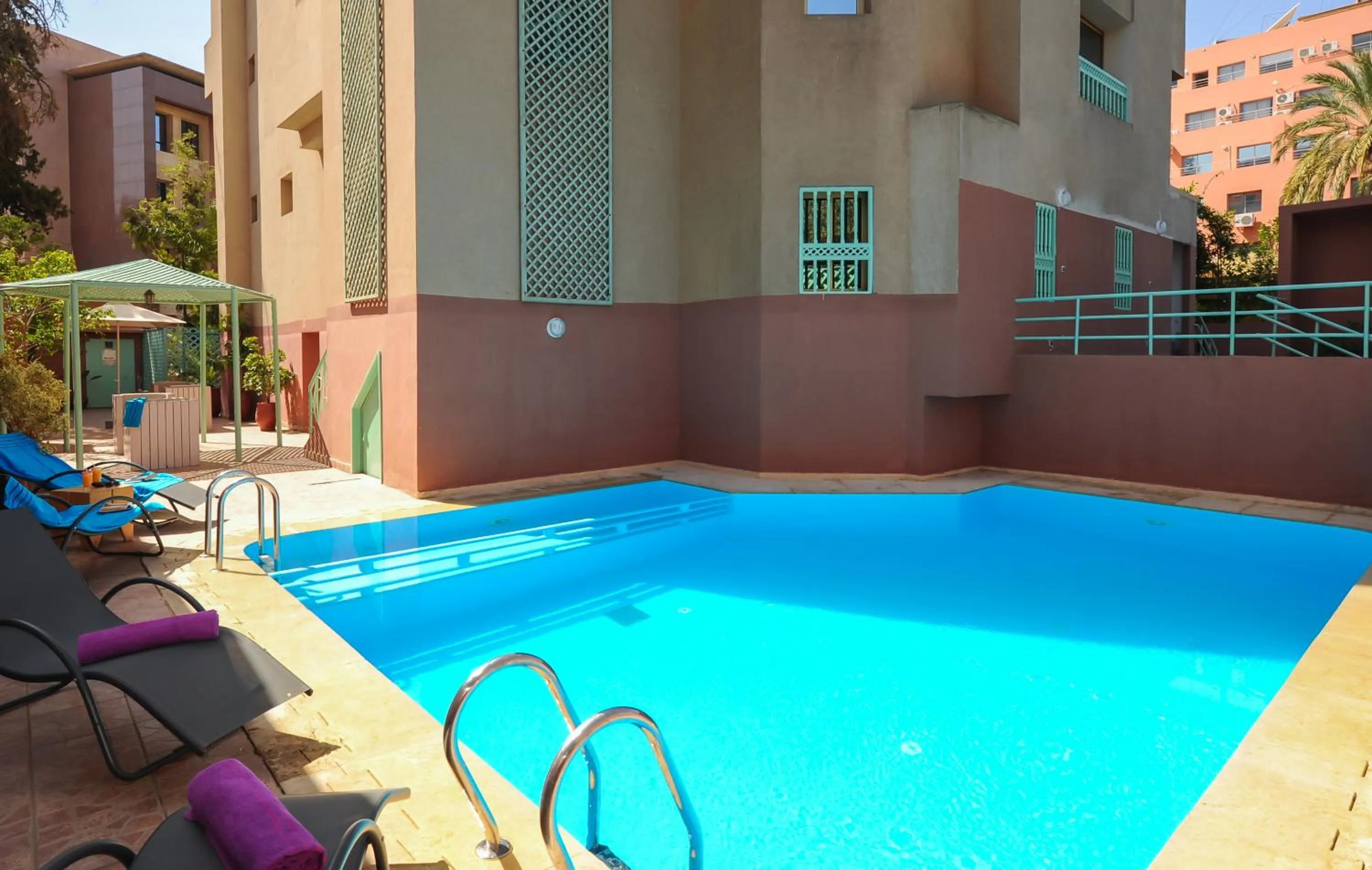 Swimming pool in Appart-Hotel Amina Resort & Spa