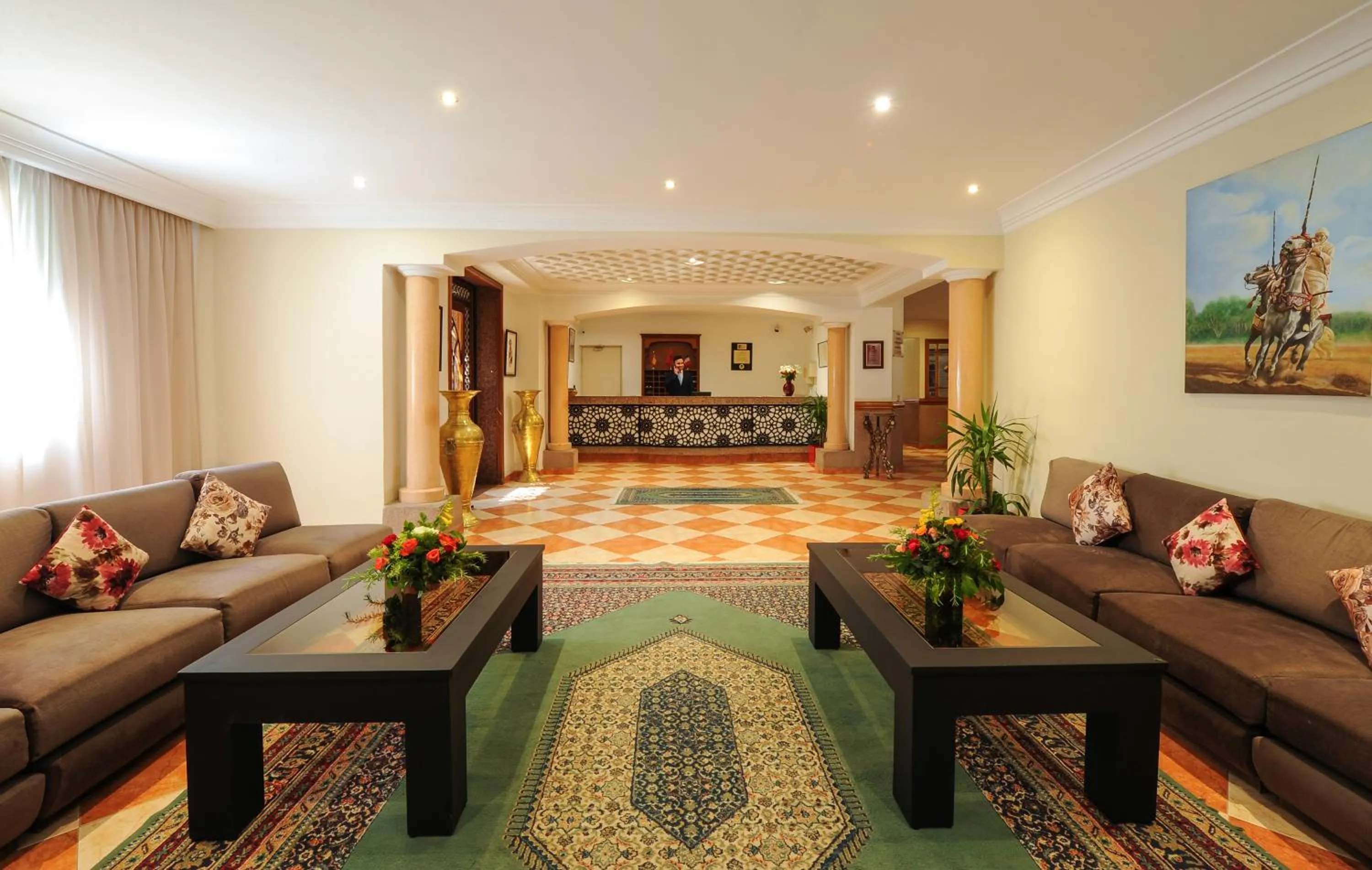 Communal lounge/ TV room in Appart-Hotel Amina Resort & Spa