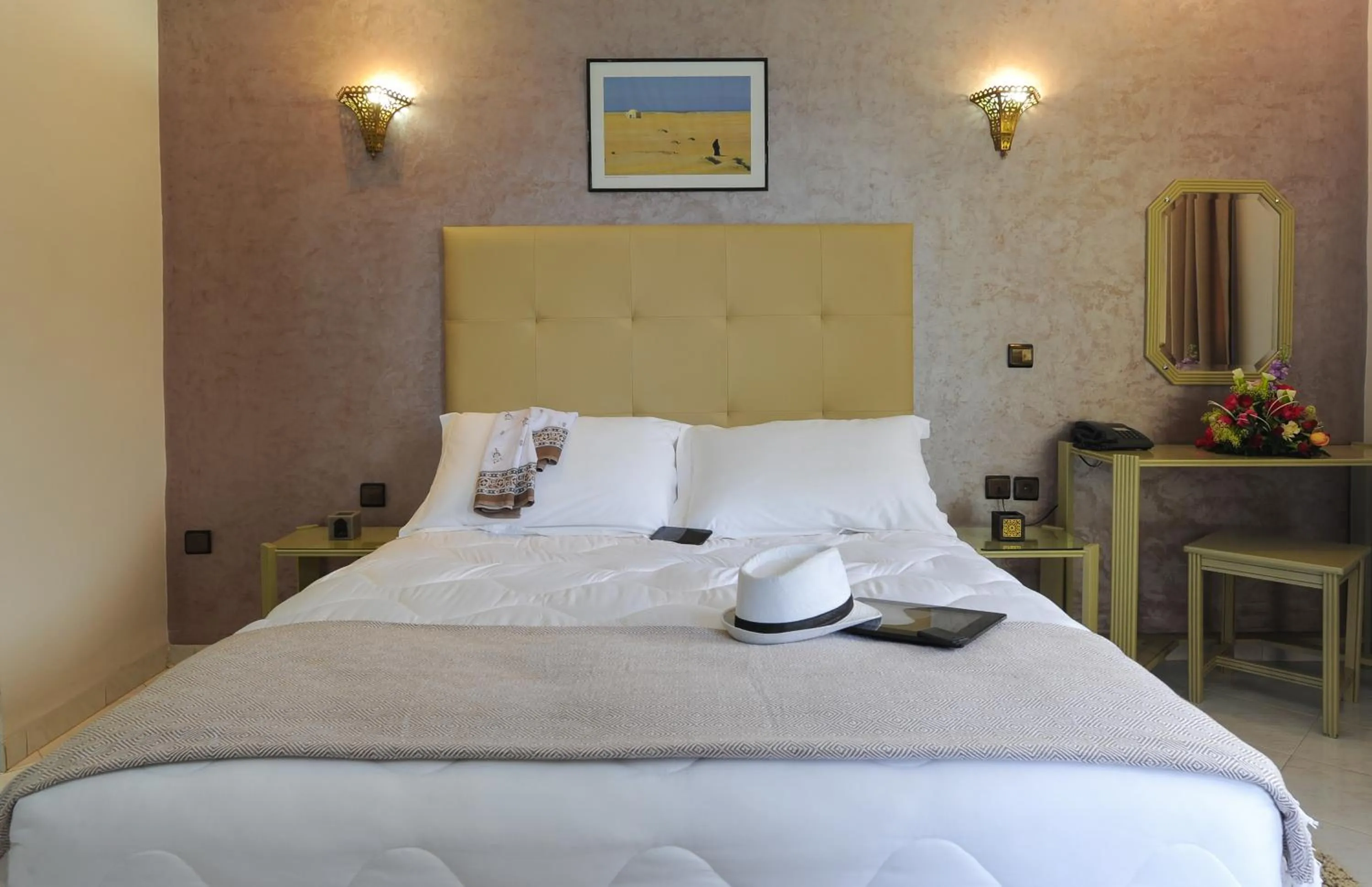 Decorative detail, Bed in Appart-Hotel Amina Resort & Spa