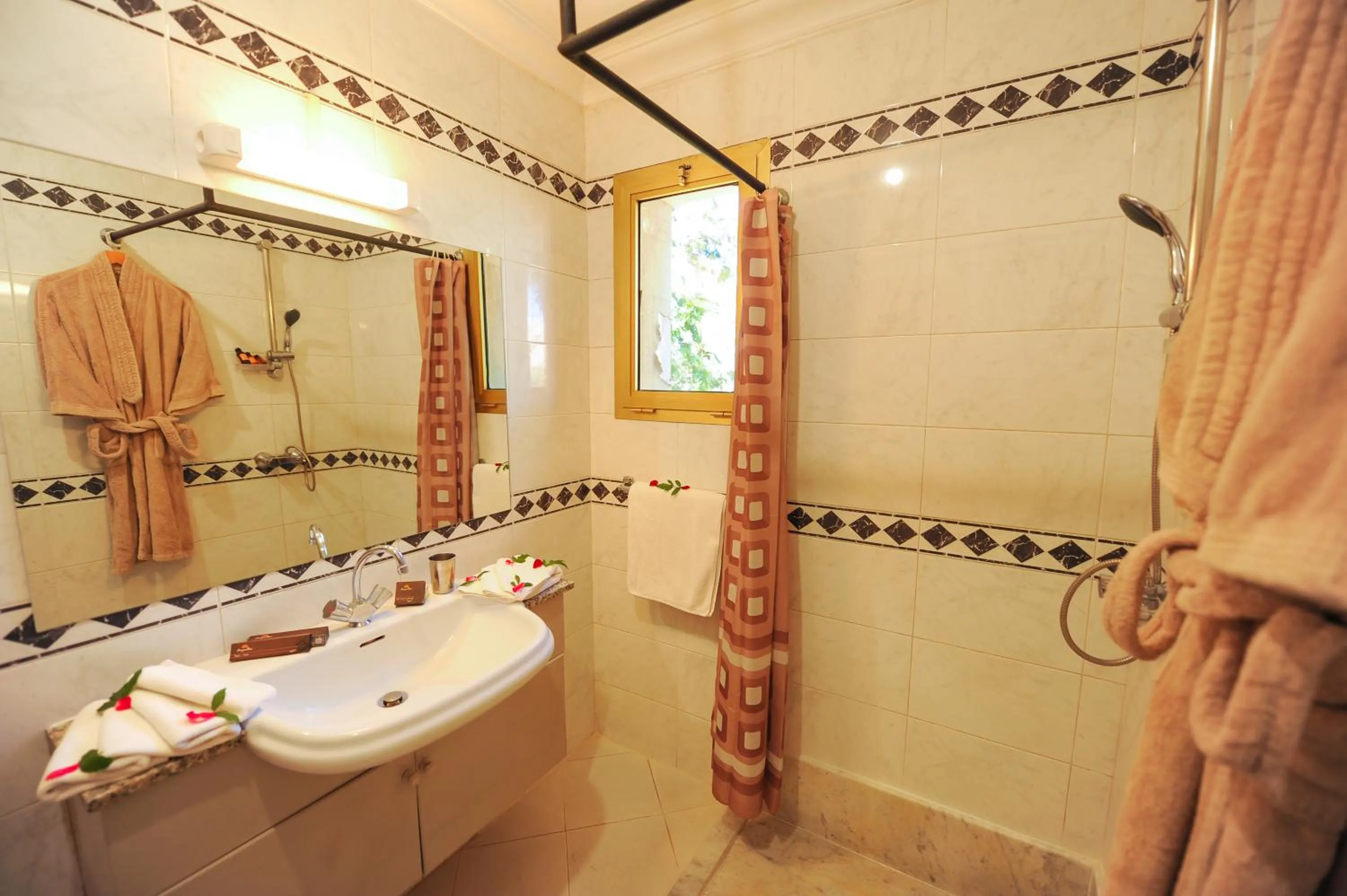 Bathroom in Appart-Hotel Amina Resort & Spa