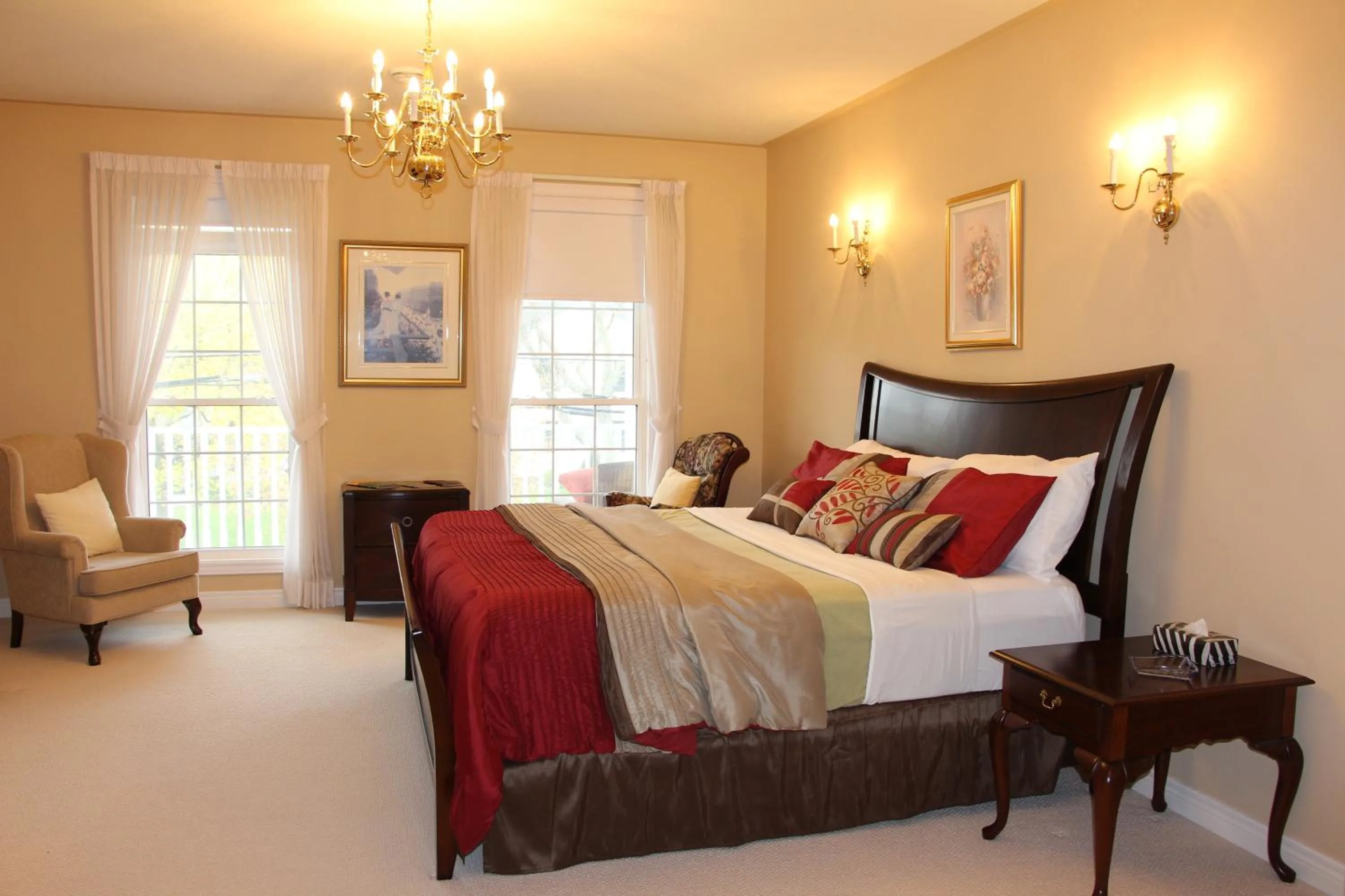 Bed in The White House Boutique B&B