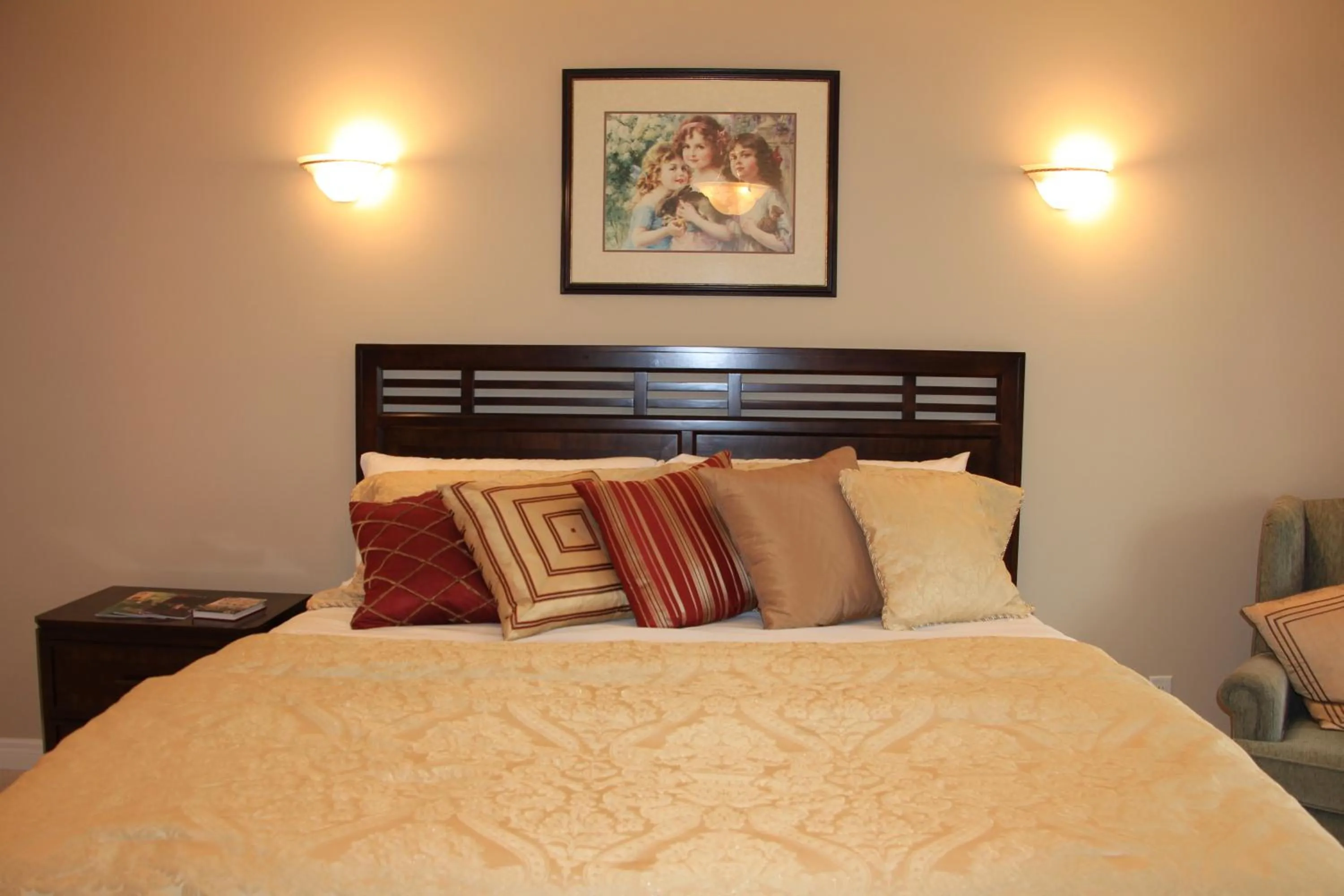 Bed in The White House Boutique B&B