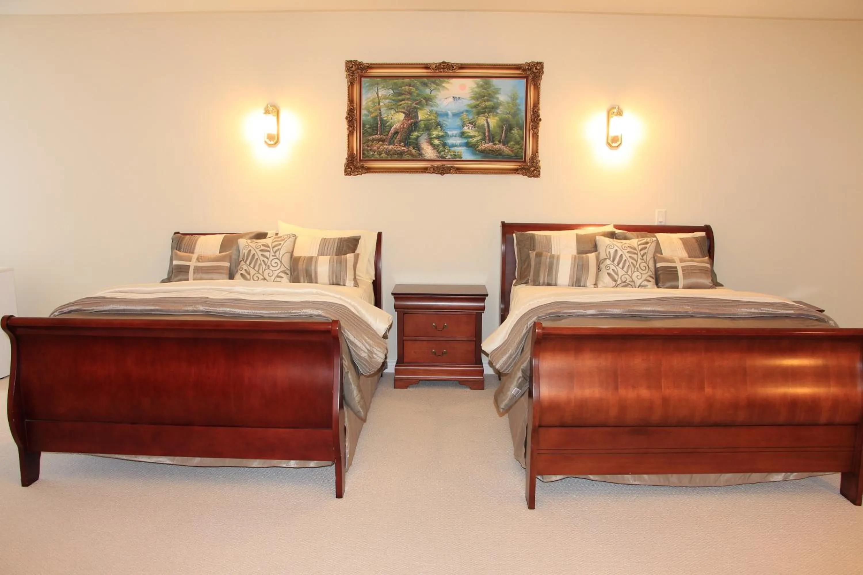 Bed in The White House Boutique B&B
