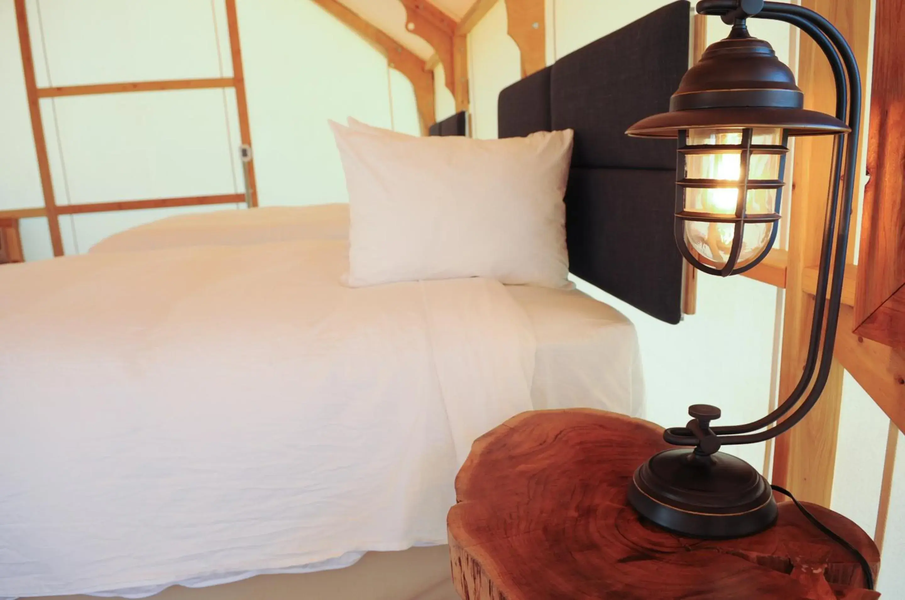 Glamping Tent with Two Queen Beds in Royal Gorge Cabins Glamping Tent with Two Queen Beds in Royal Gorge Cabins