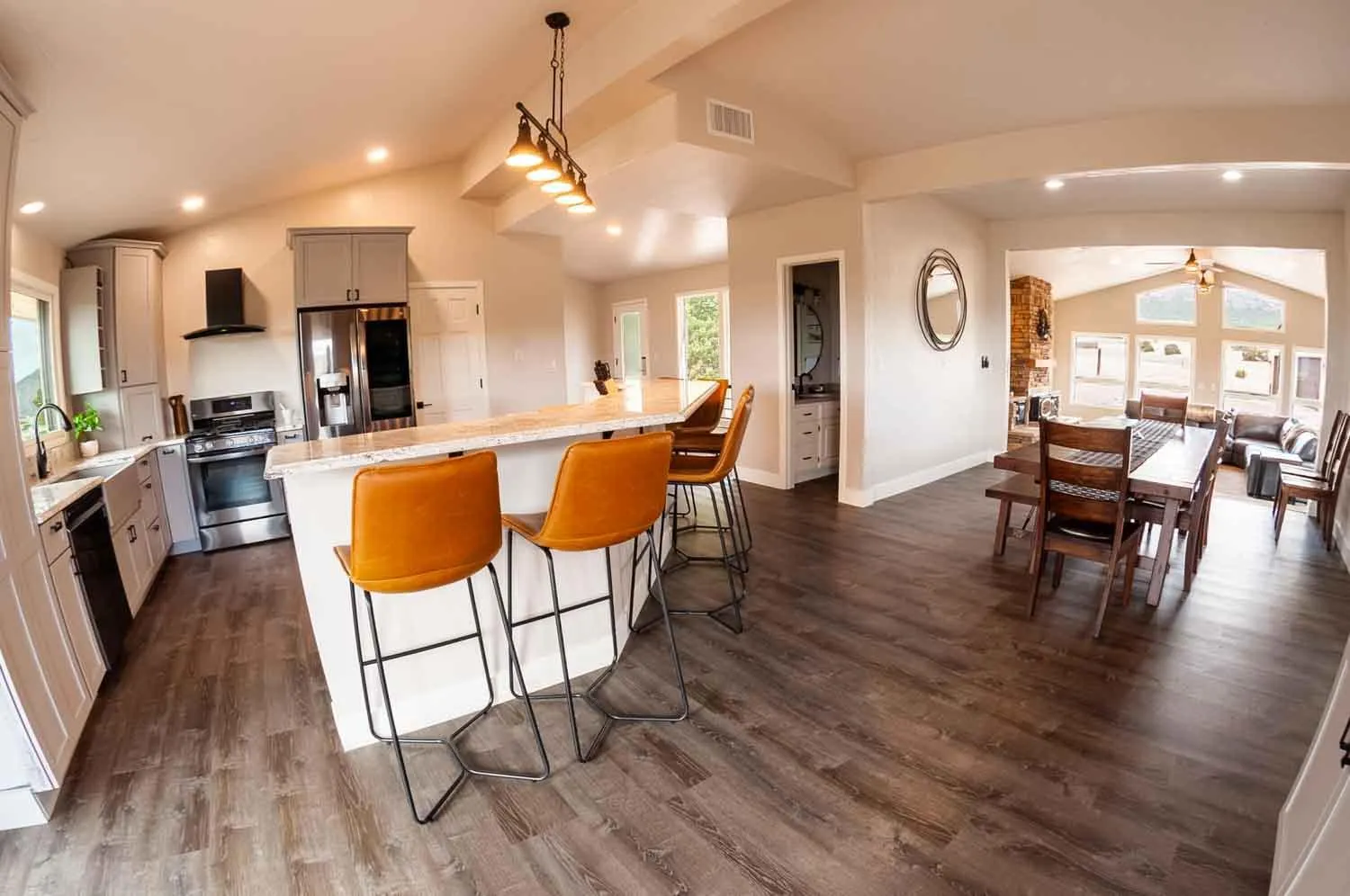 Kitchen or kitchenette in Royal Gorge Cabins