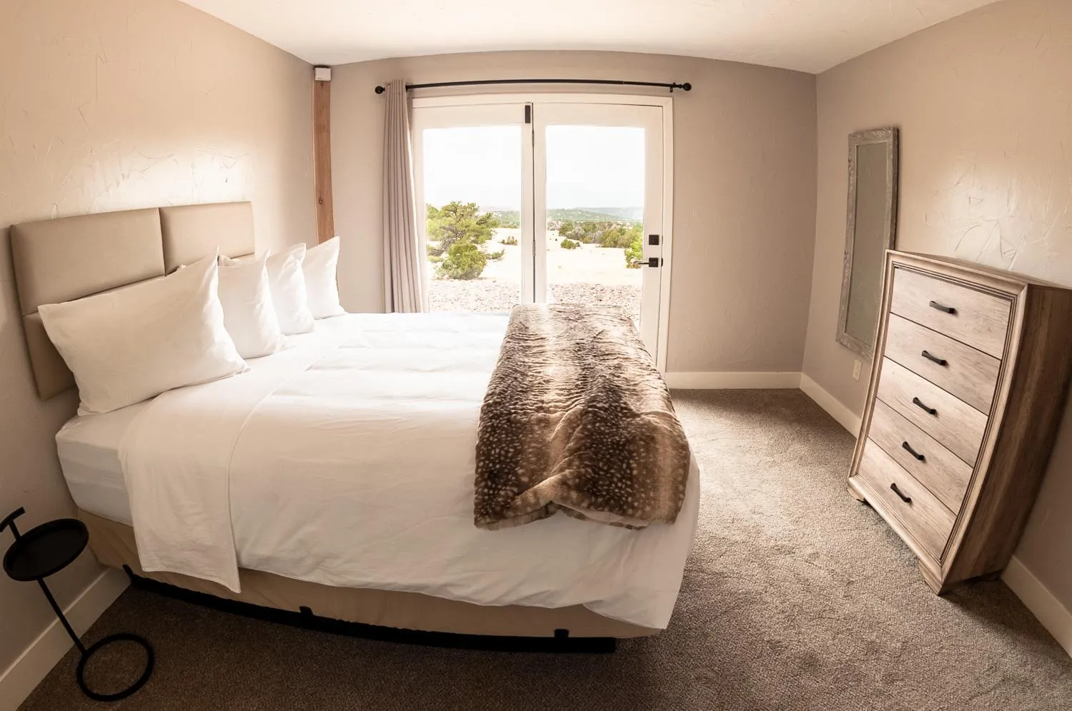 Bed in Royal Gorge Cabins