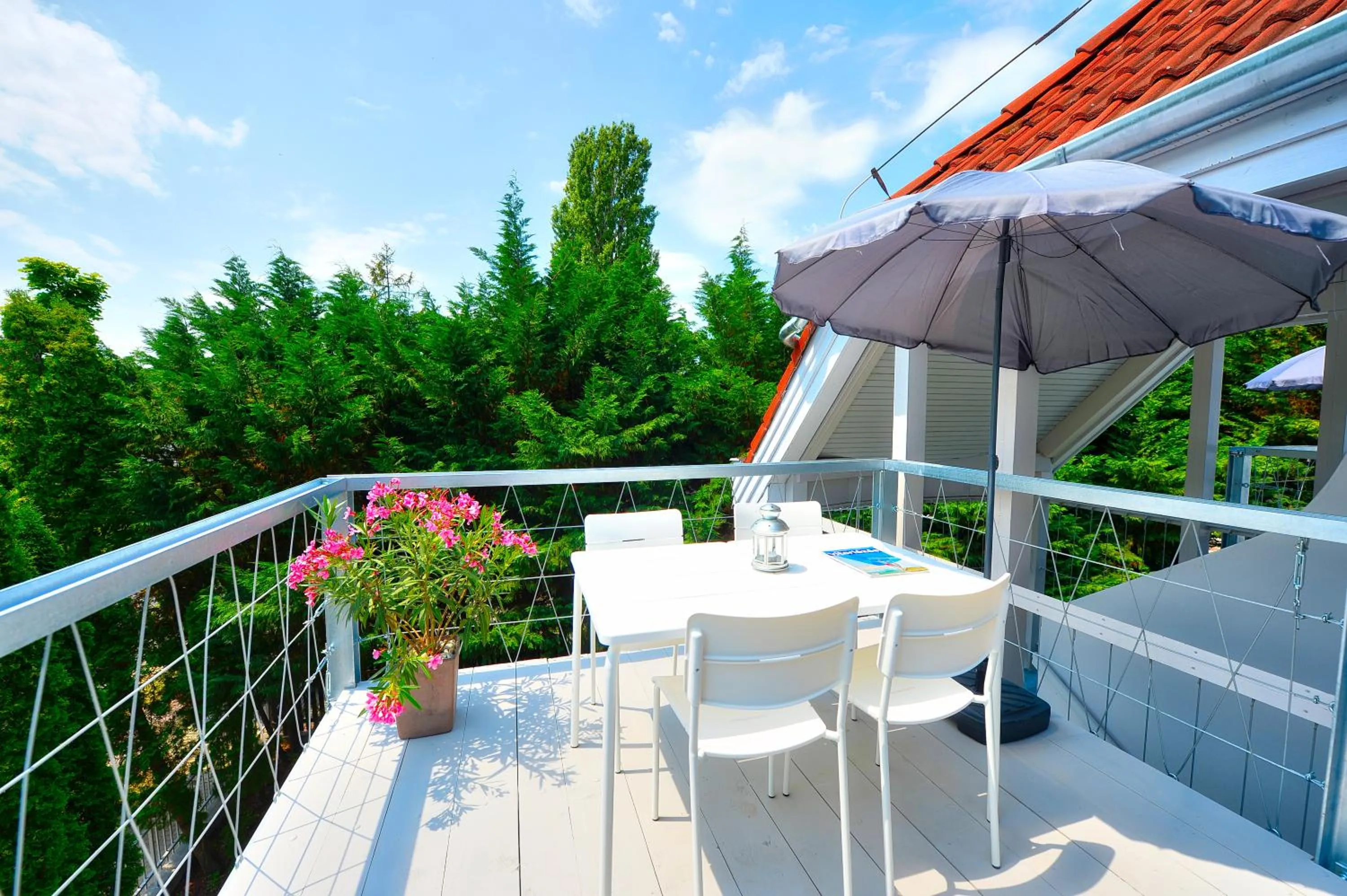 Patio in Villa Oliver 3 Siófok