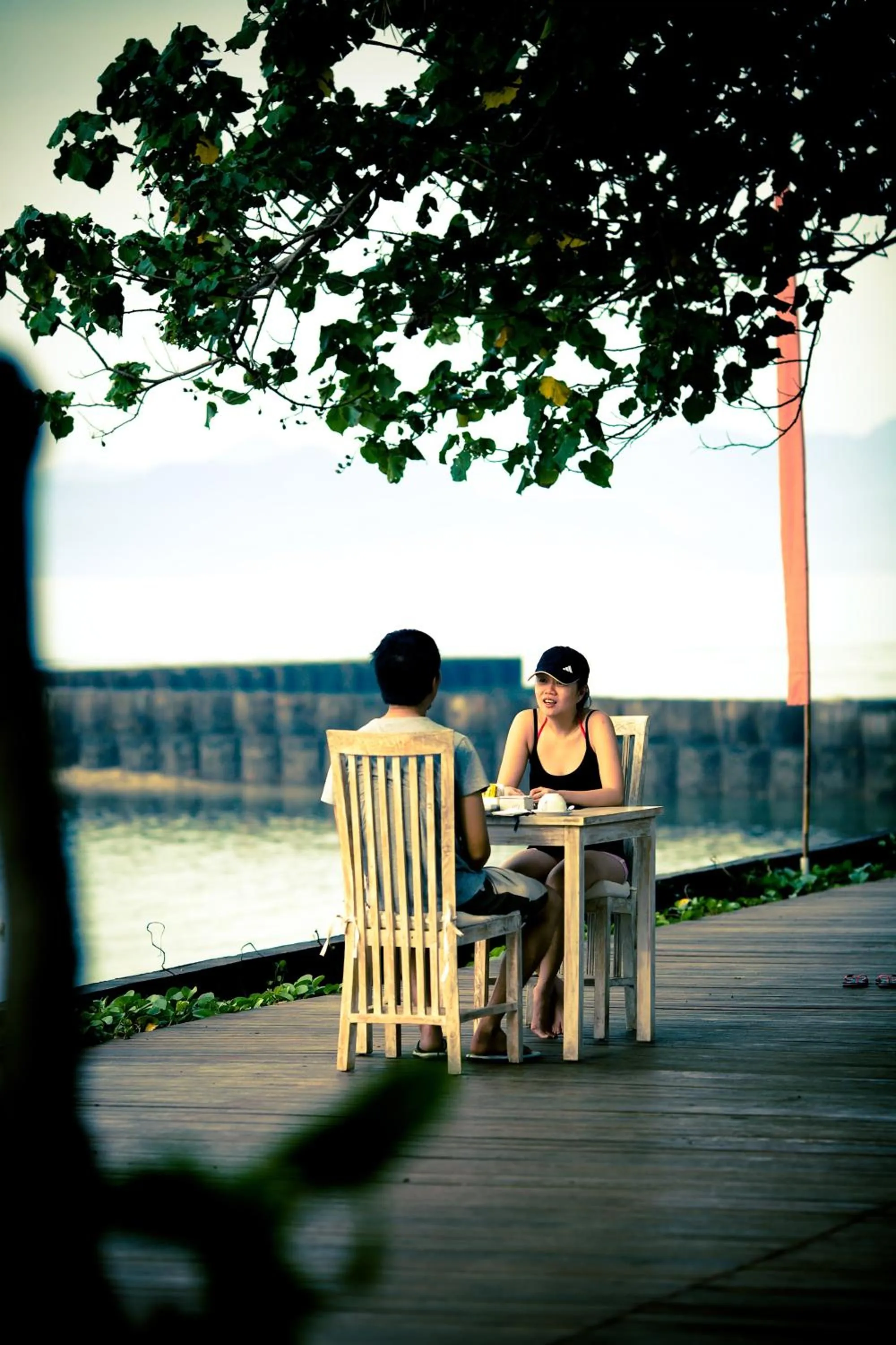 Restaurant/places to eat in D'Tunjung Resort & Spa