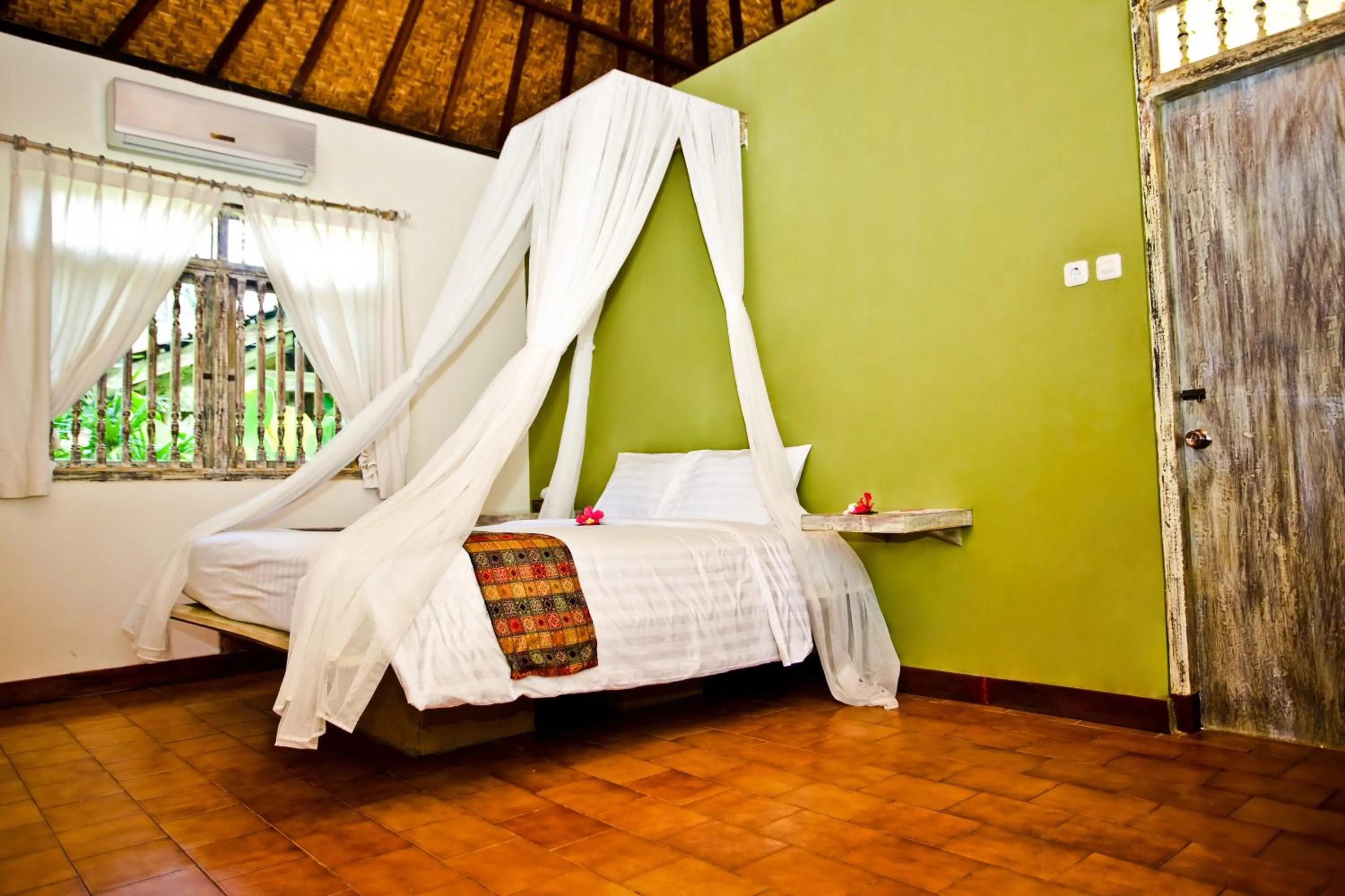 Bedroom, Bed in D'Tunjung Resort & Spa