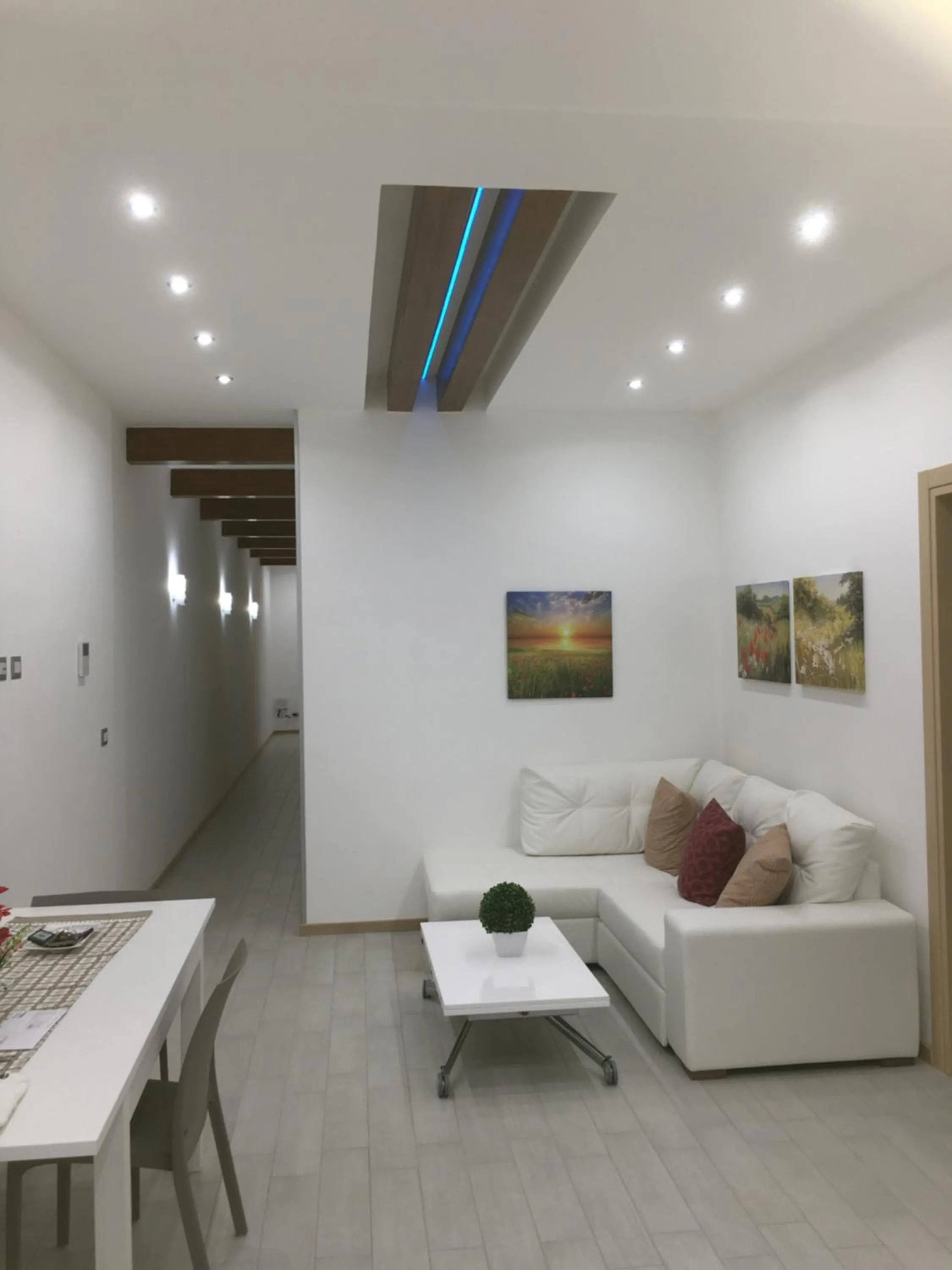 Communal lounge/ TV room in B&B ARCHIMEDE