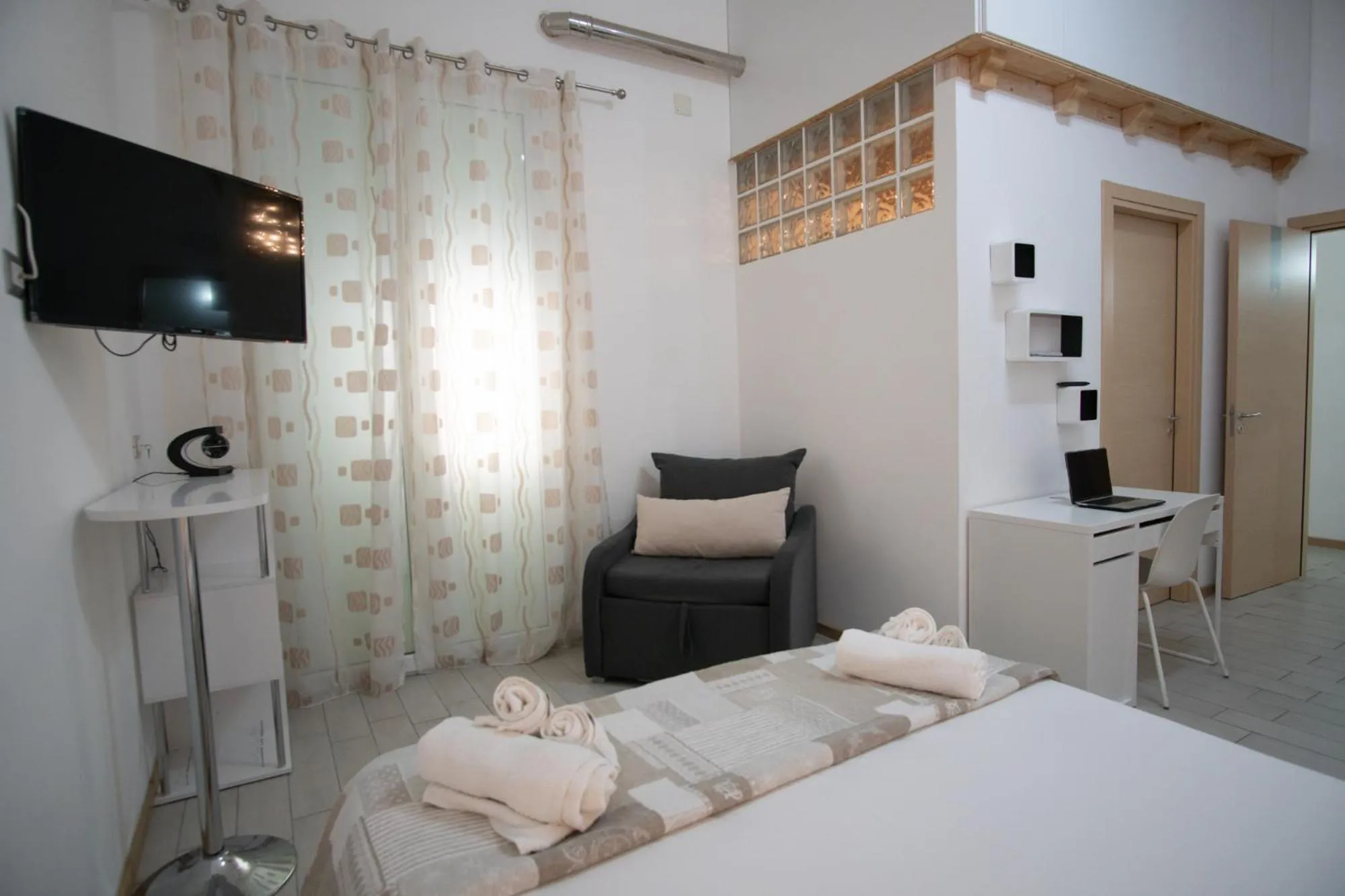 Bed in B&B ARCHIMEDE